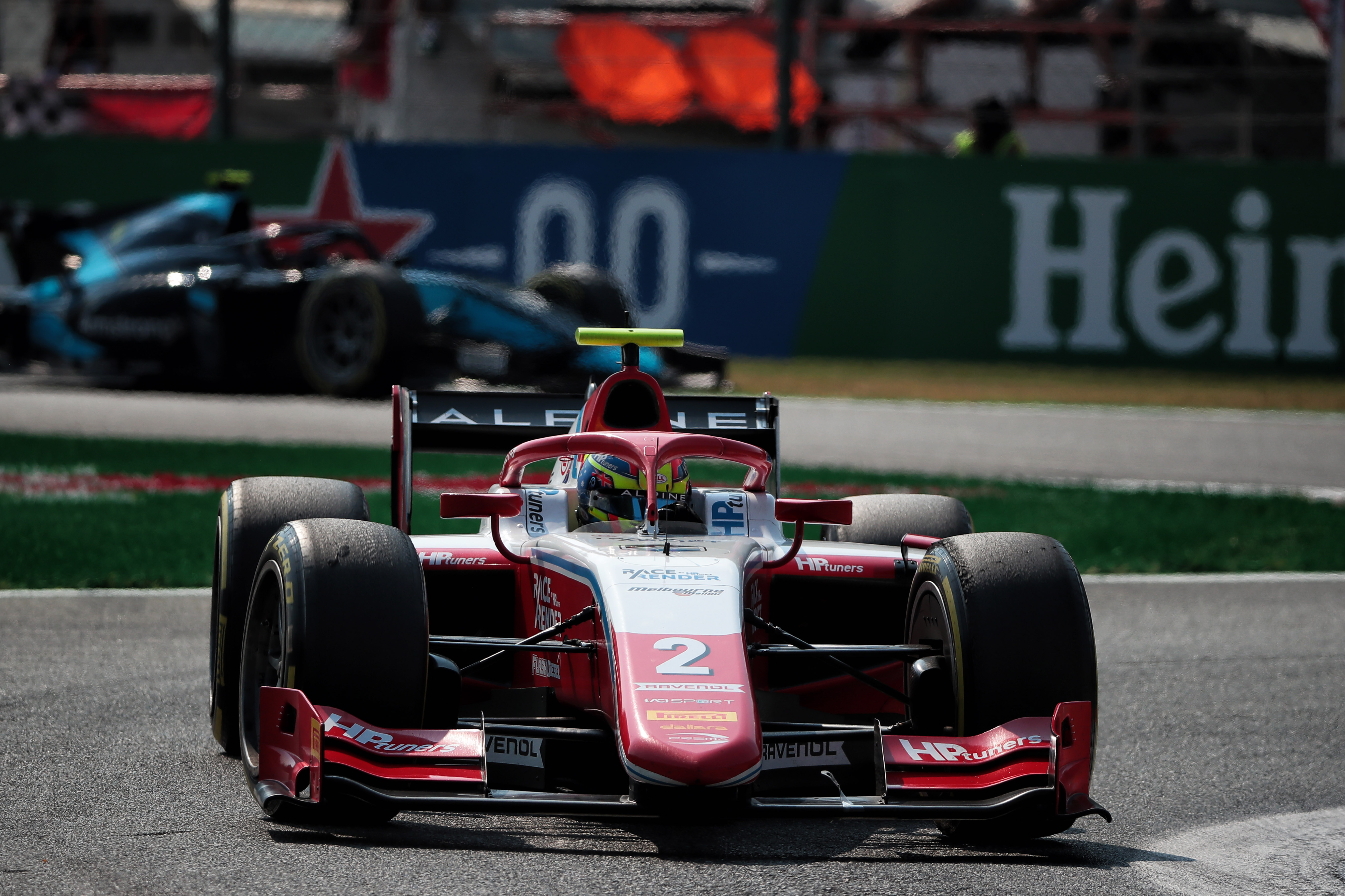 Campionat de Fórmula 2 Fia de curses d'automòbils dissabte Monza, Itàlia