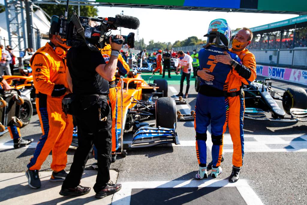 Daniel Ricciardo F1 Italian GP Monza