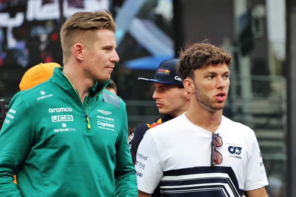 Os principais concorrentes para o segundo assento da F1 Alpina em meio a um teste de três dias