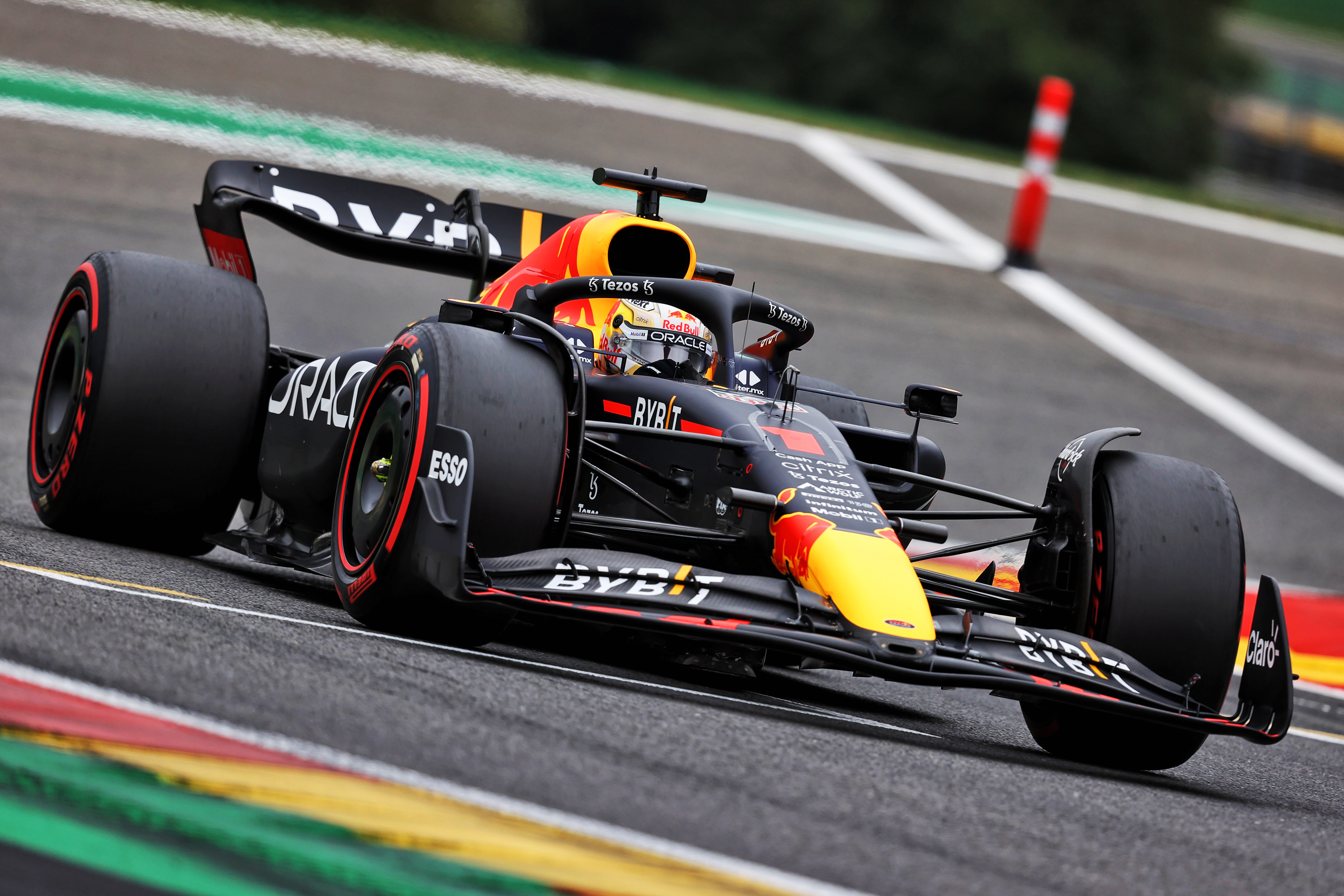 Motor Racing Formula One World Championship Belgian Grand Prix Qualifying Day Spa Francorchamps, Belgium