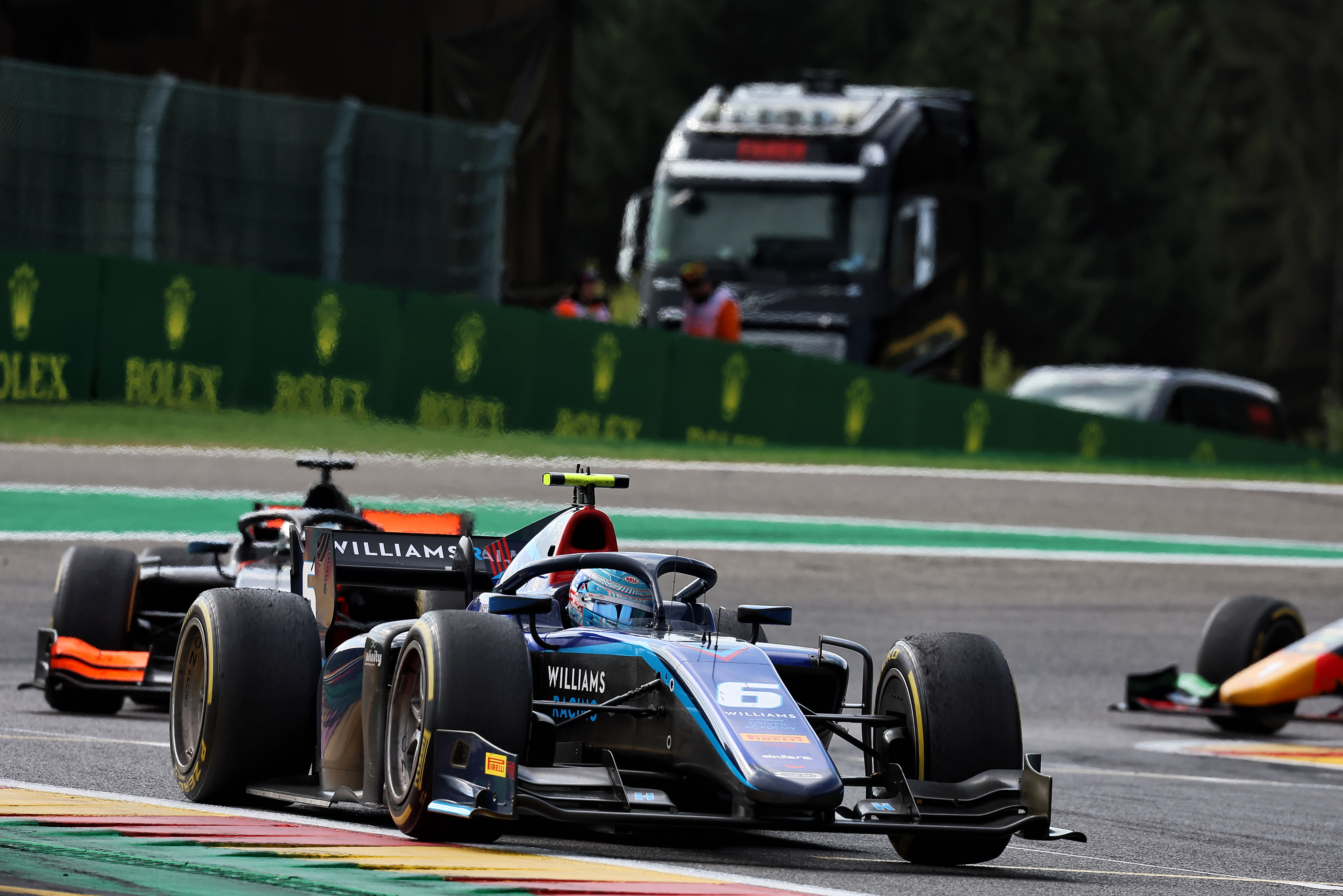 Motor Racing Fia Formula 2 Championship Sunday Spa Francorchamps, Belgium