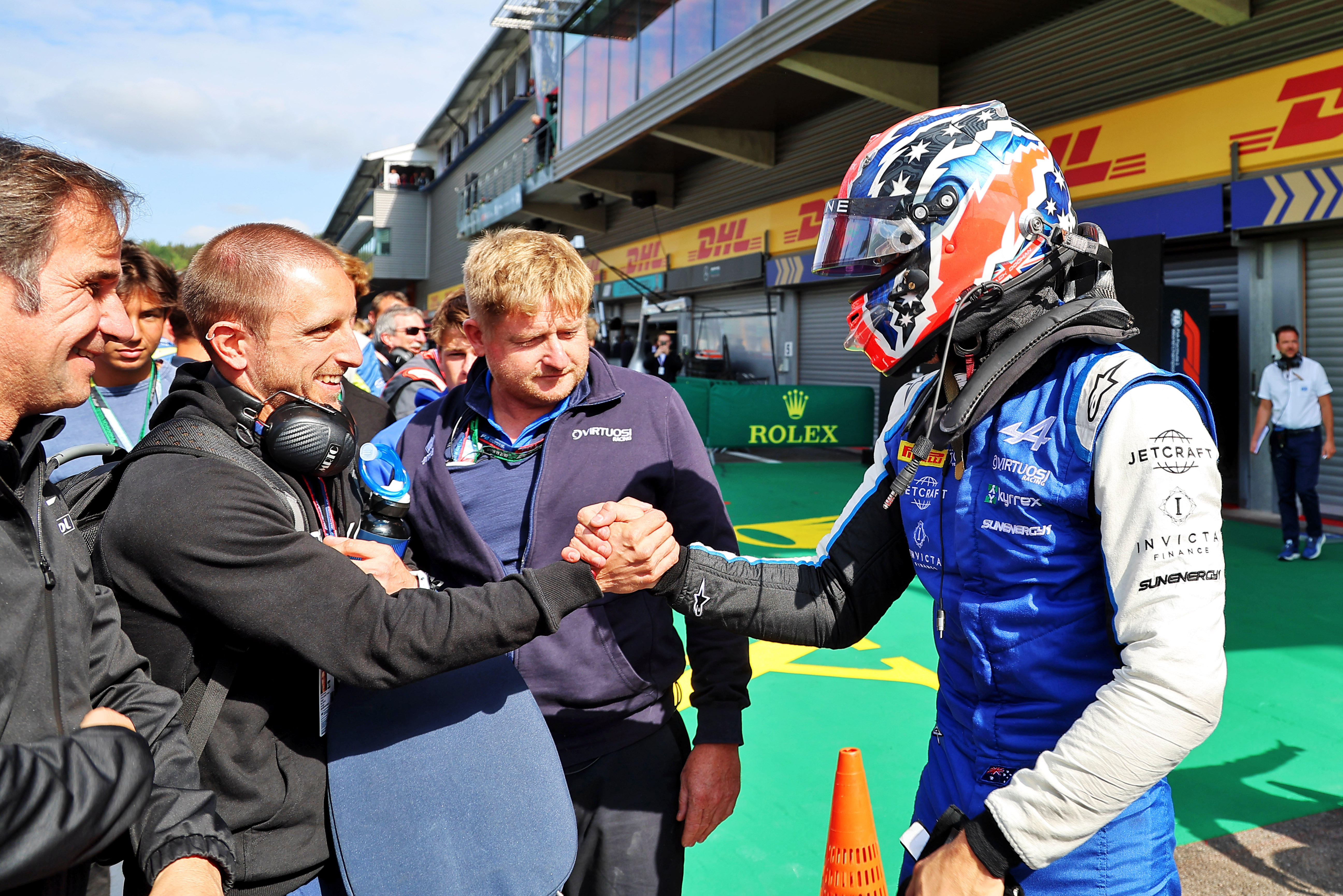 Motor Racing Fia Formula 2 Championship Sunday Spa Francorchamps, Belgium