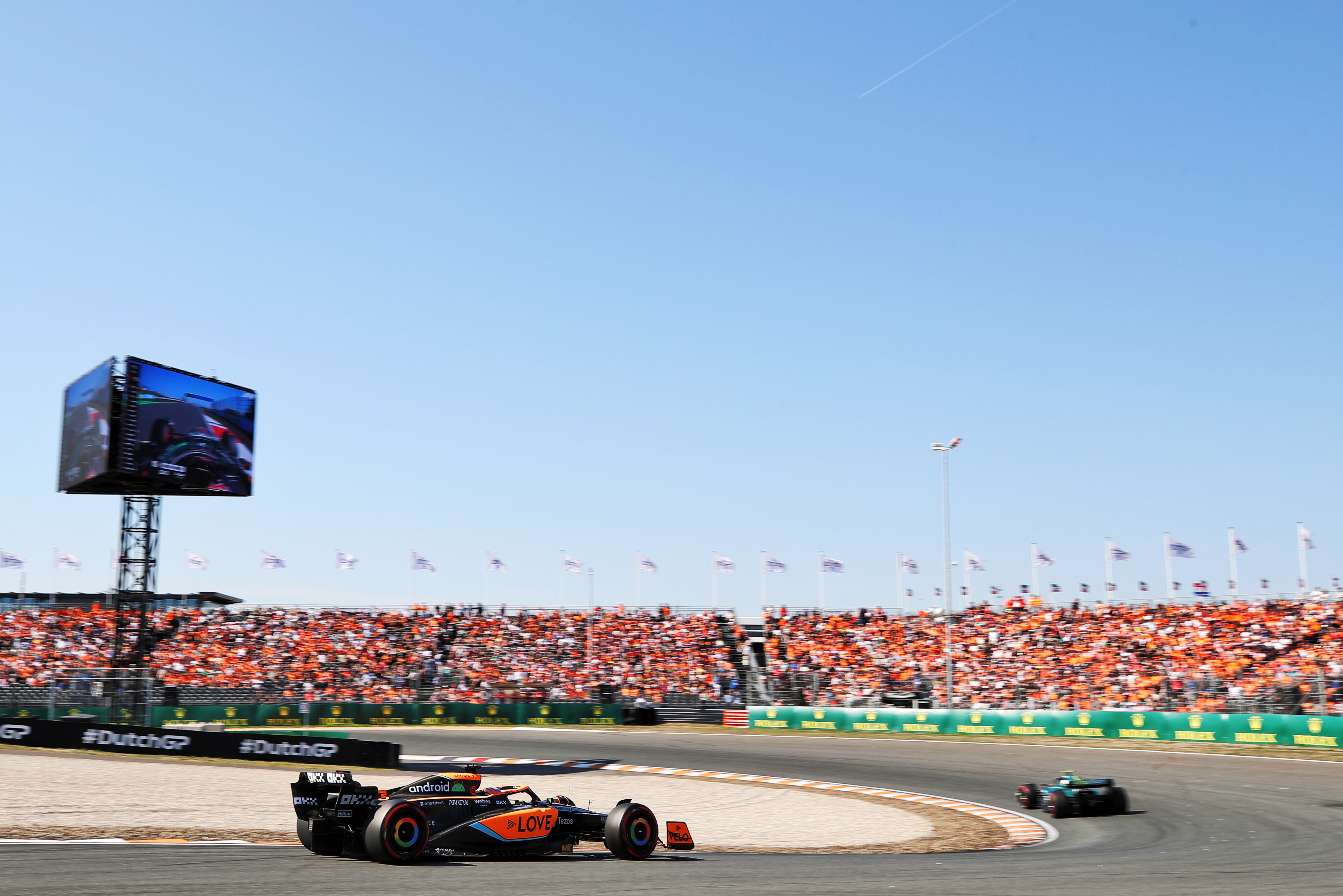 Motor Racing Formula One World Championship Dutch Grand Prix Qualifying Day Zandvoort, Netherlands