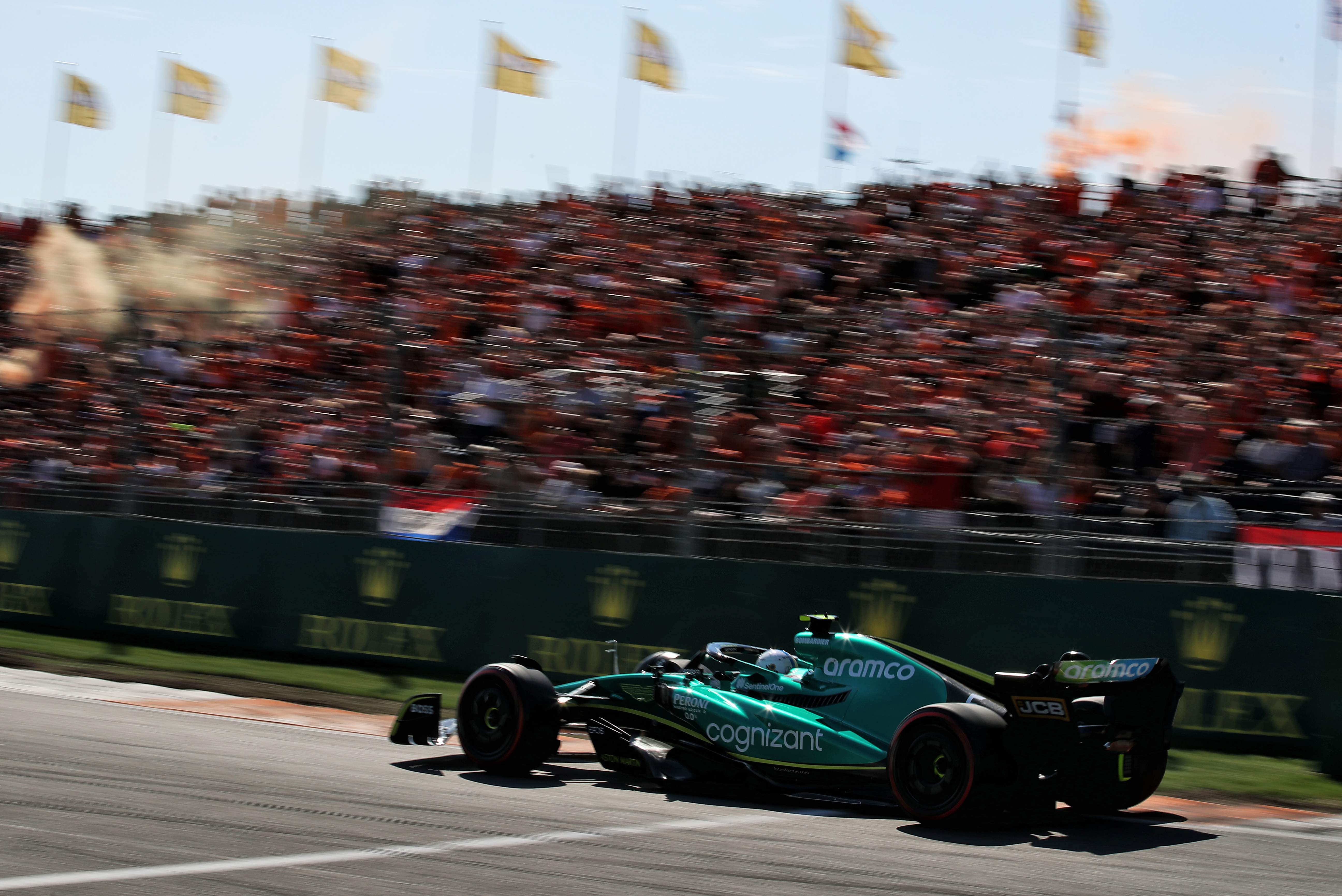 Motor Racing Formula One World Championship Dutch Grand Prix Qualifying Day Zandvoort, Netherlands