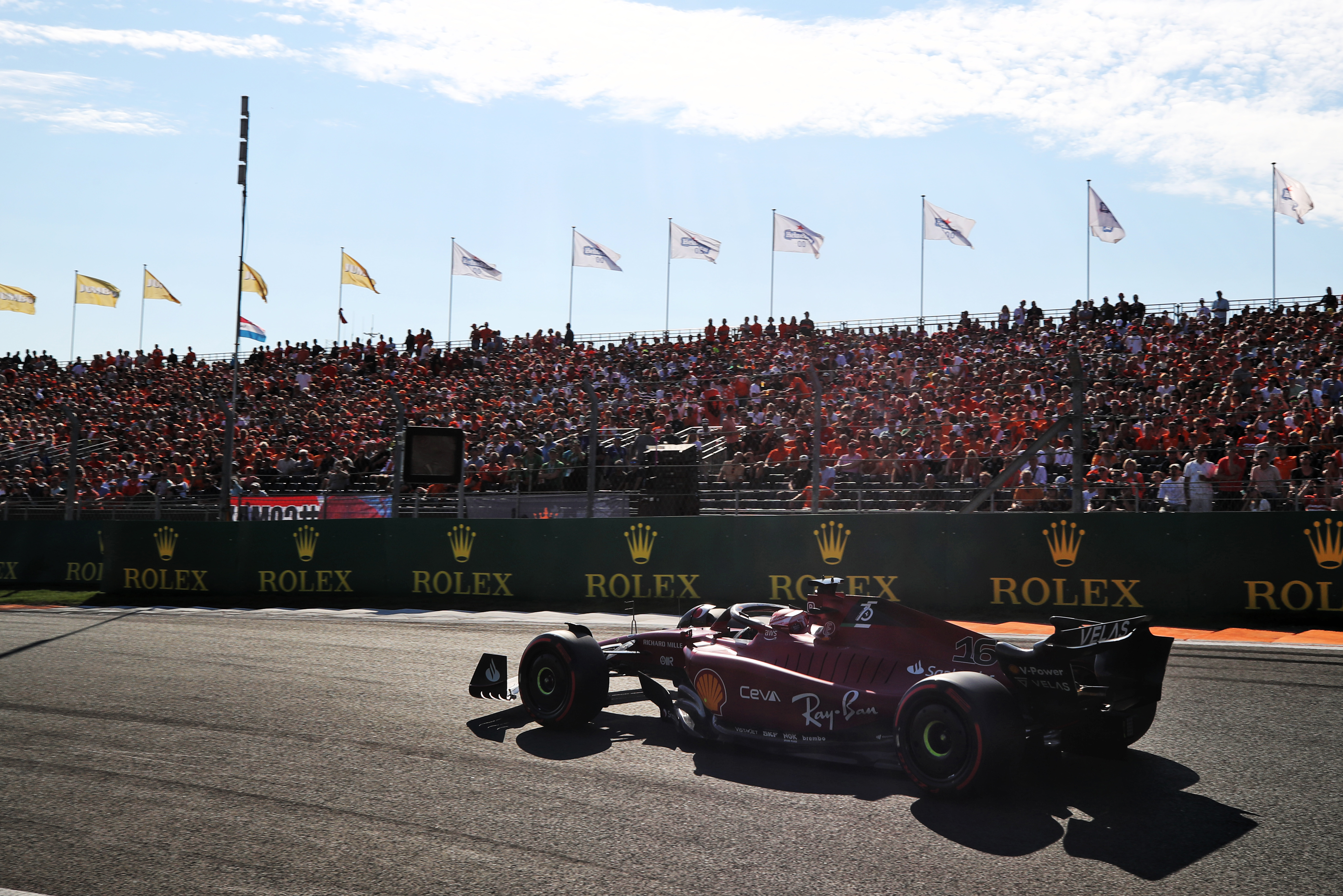 Motor Racing Formula One World Championship Dutch Grand Prix Qualifying Day Zandvoort, Netherlands