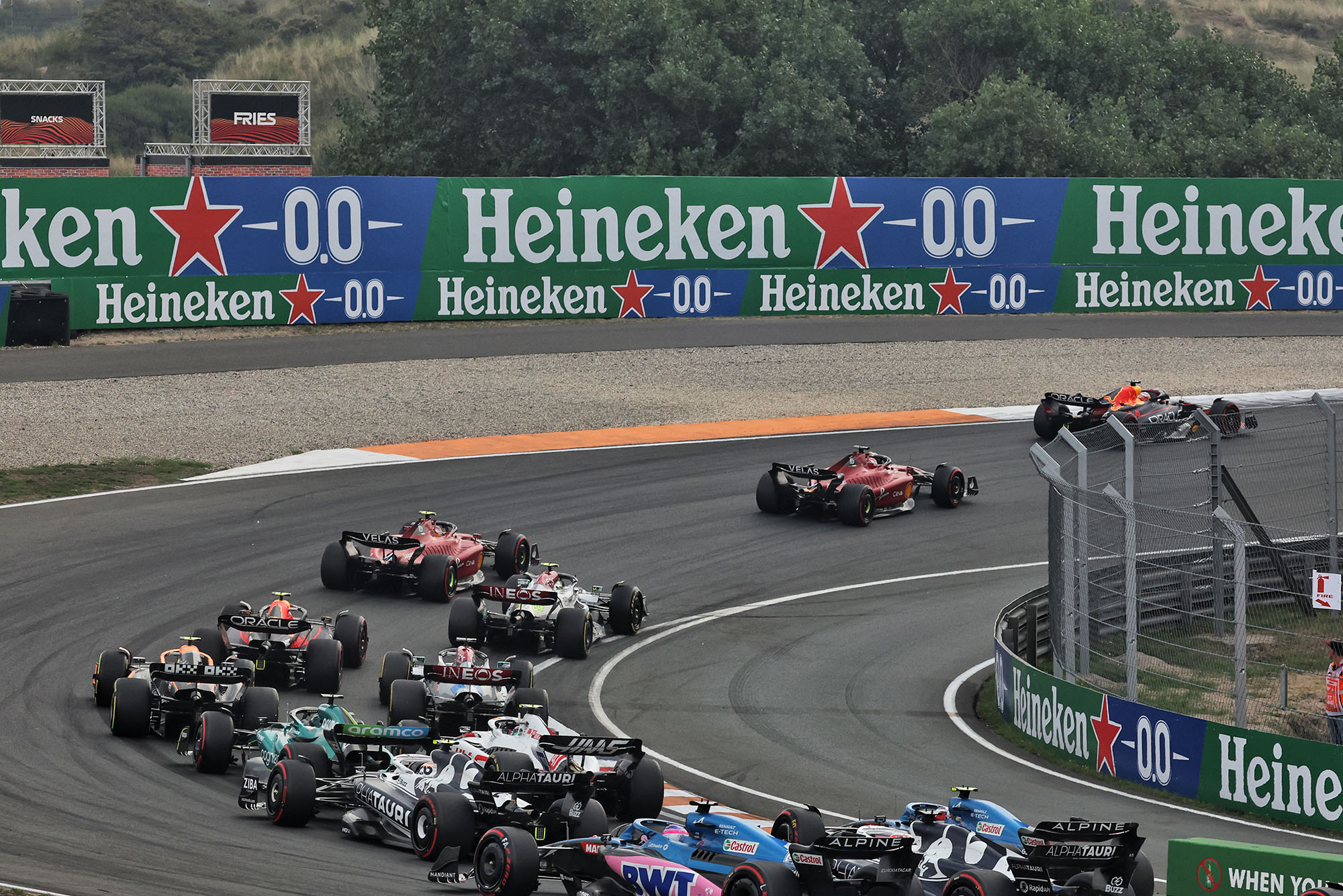 Motor Racing Formula One World Championship Dutch Grand Prix Race Day Zandvoort, Netherlands