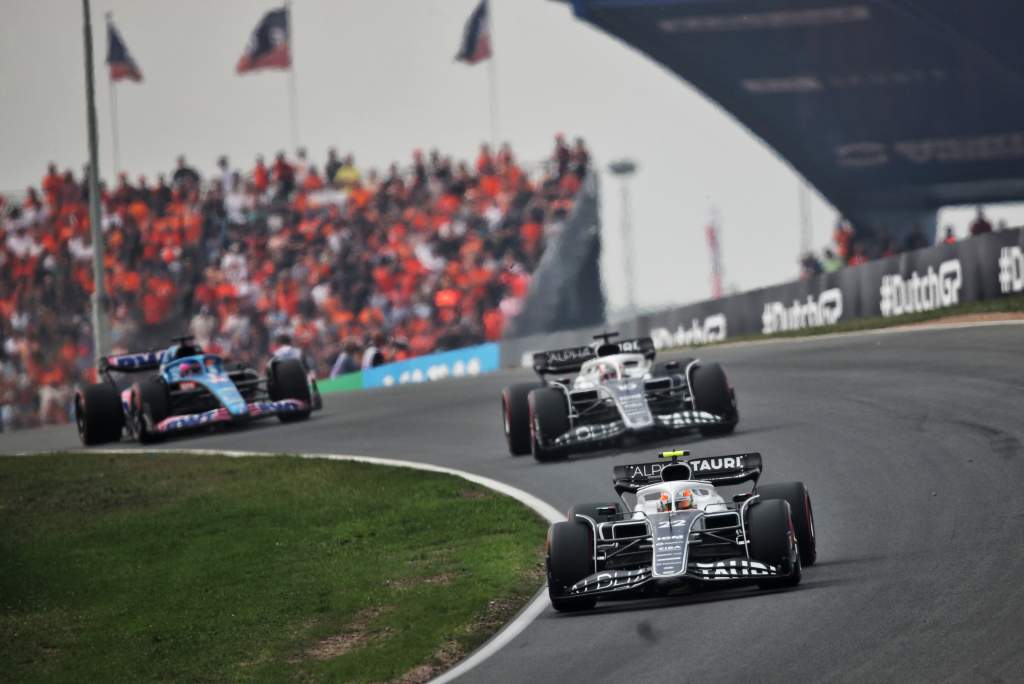 Yuki Tsunoda AlphaTauri F1 Dutch GP Zandvoort