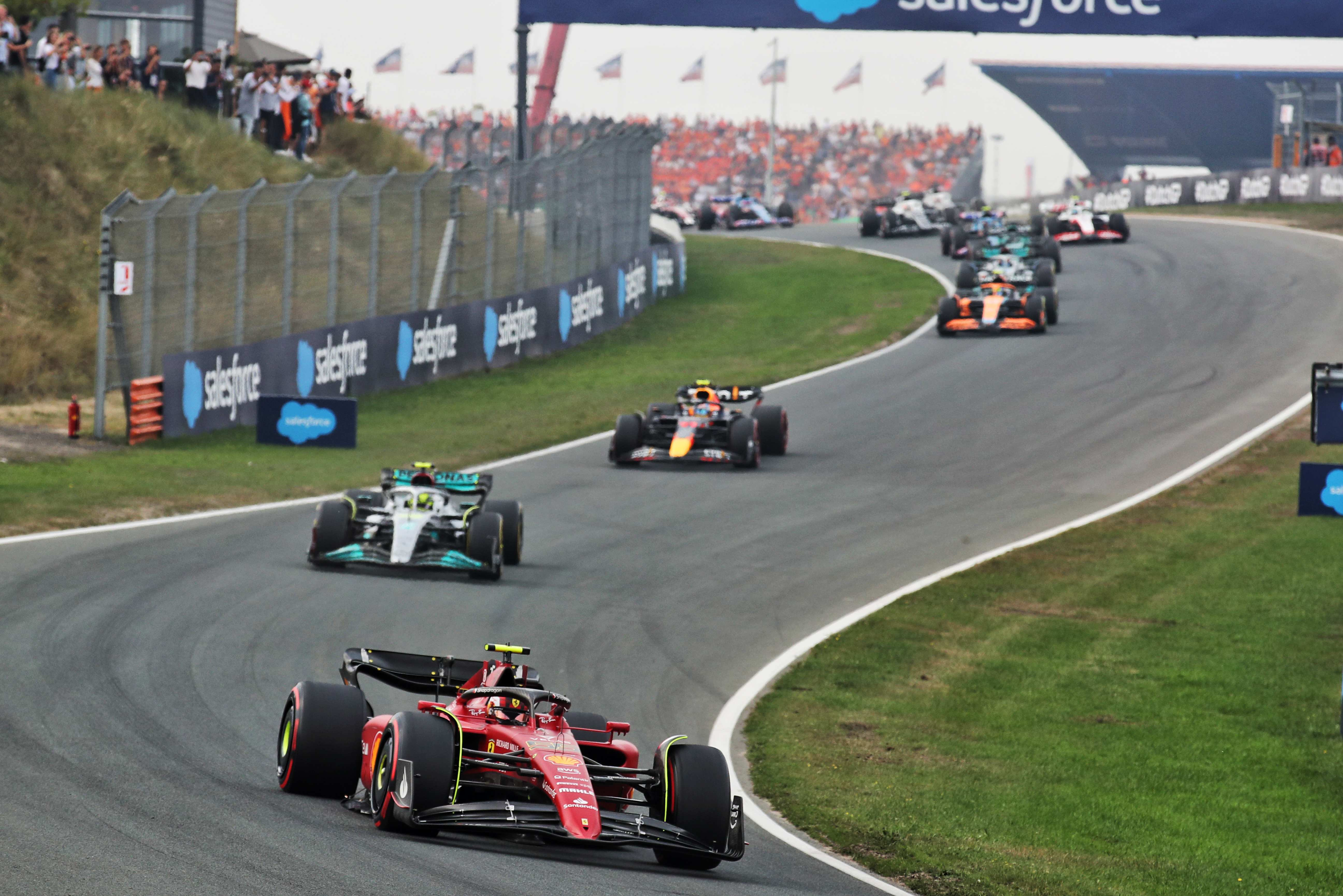 Motor Racing Formula One World Championship Dutch Grand Prix Race Day Zandvoort, Netherlands