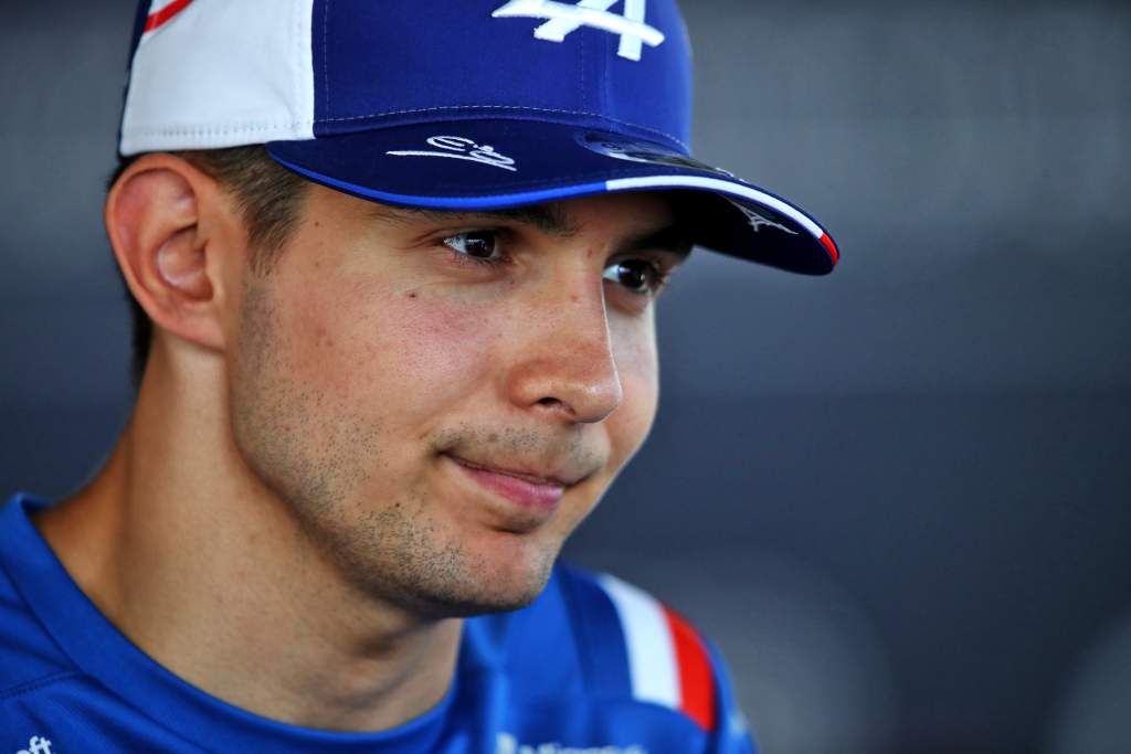 Esteban Ocon Alpine F1