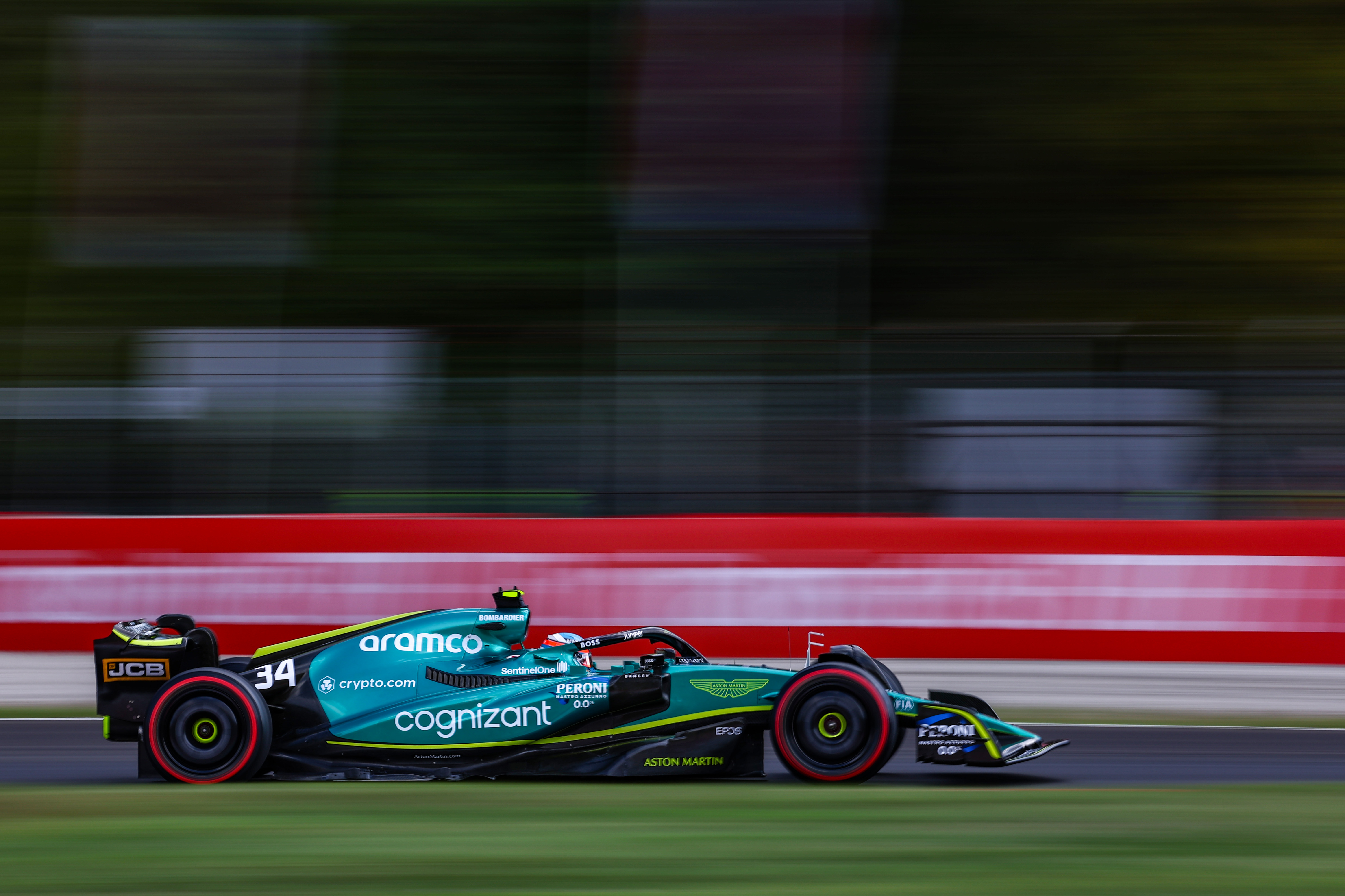 Motor Racing Formula One World Championship Italian Grand Prix Practice Day Monza, Italy