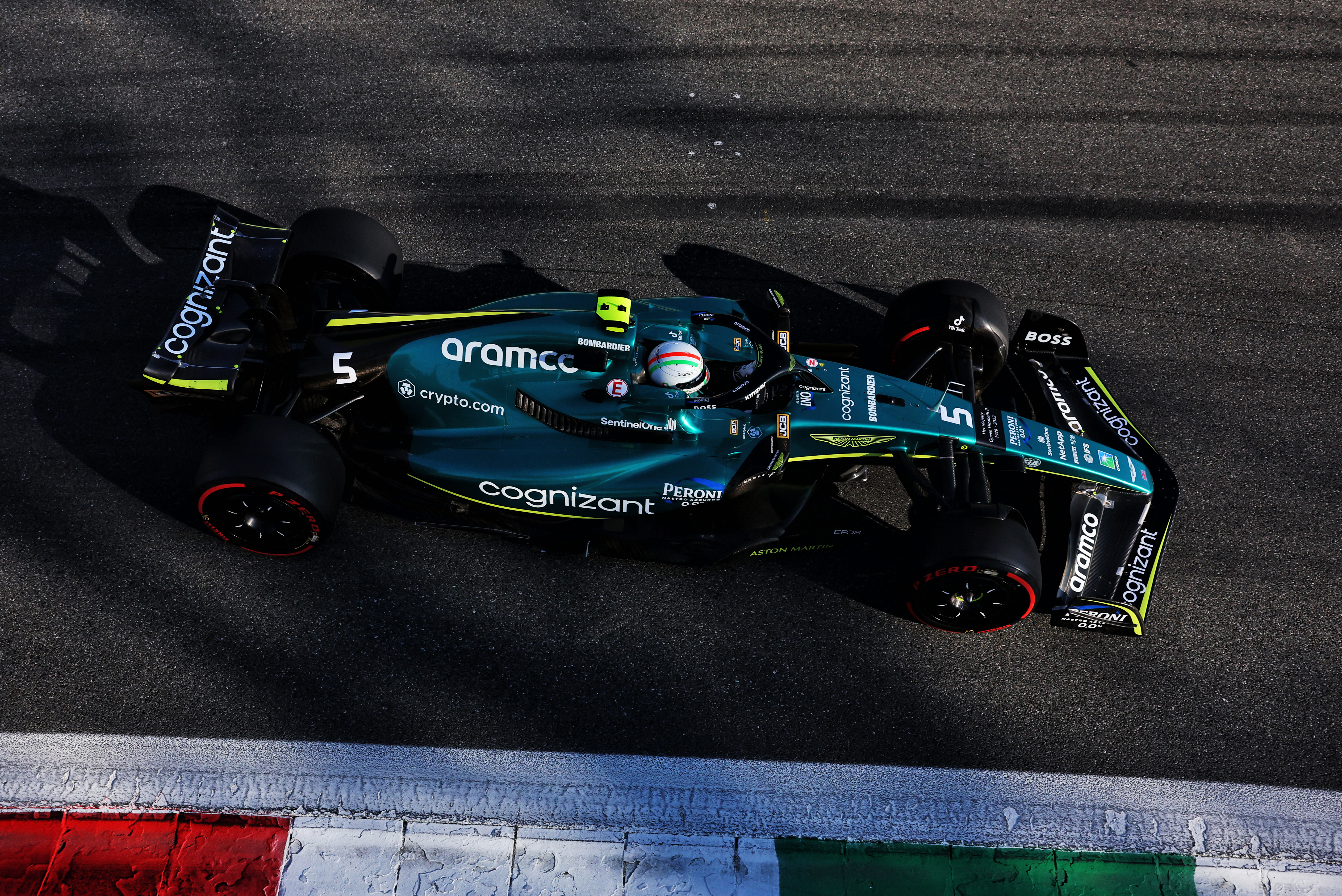 Motor Racing Formula One World Championship Italian Grand Prix Practice Day Monza, Italy