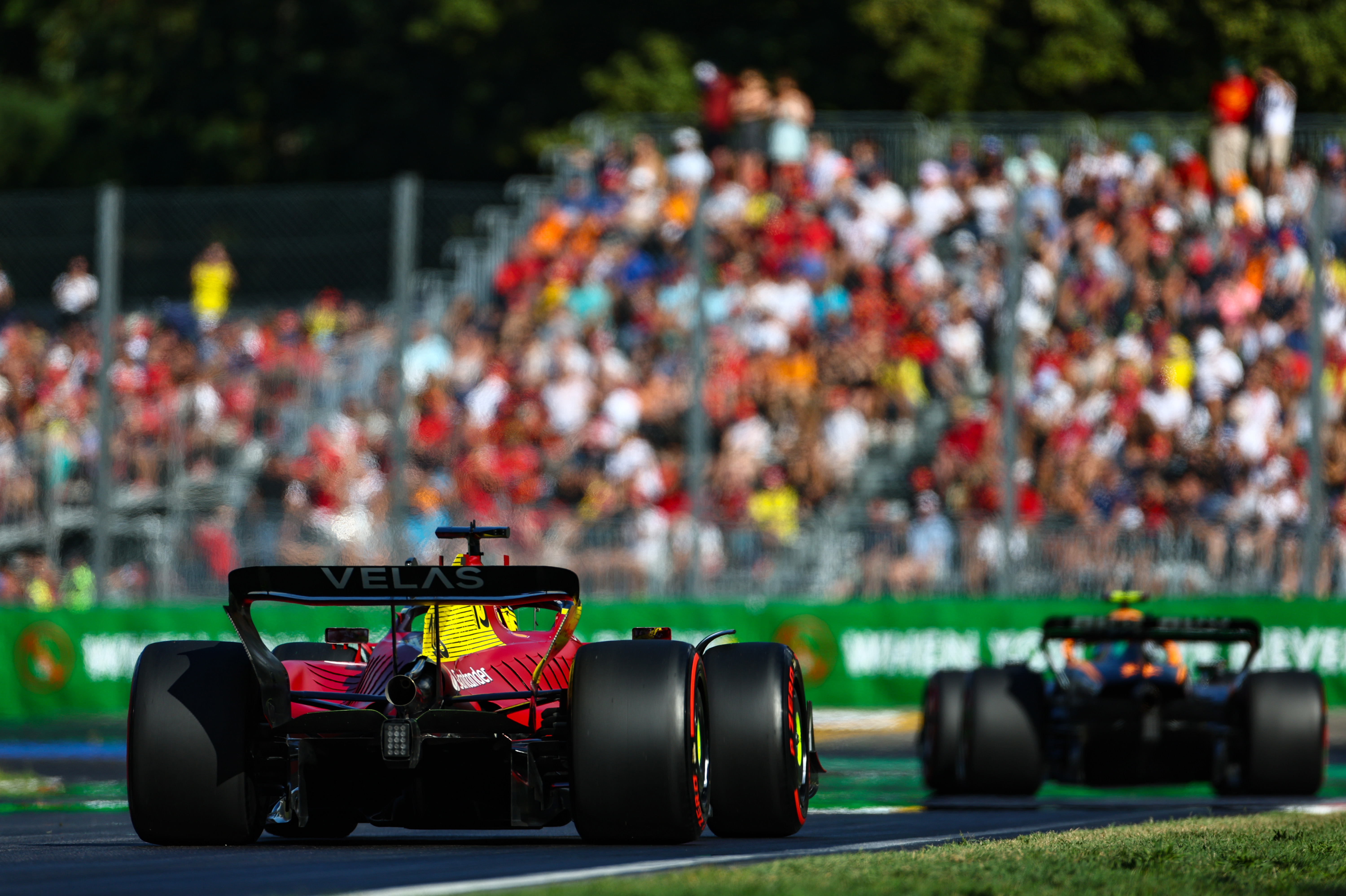 Motor Racing Formula One World Championship Italian Grand Prix Qualifying Day Monza, Italy