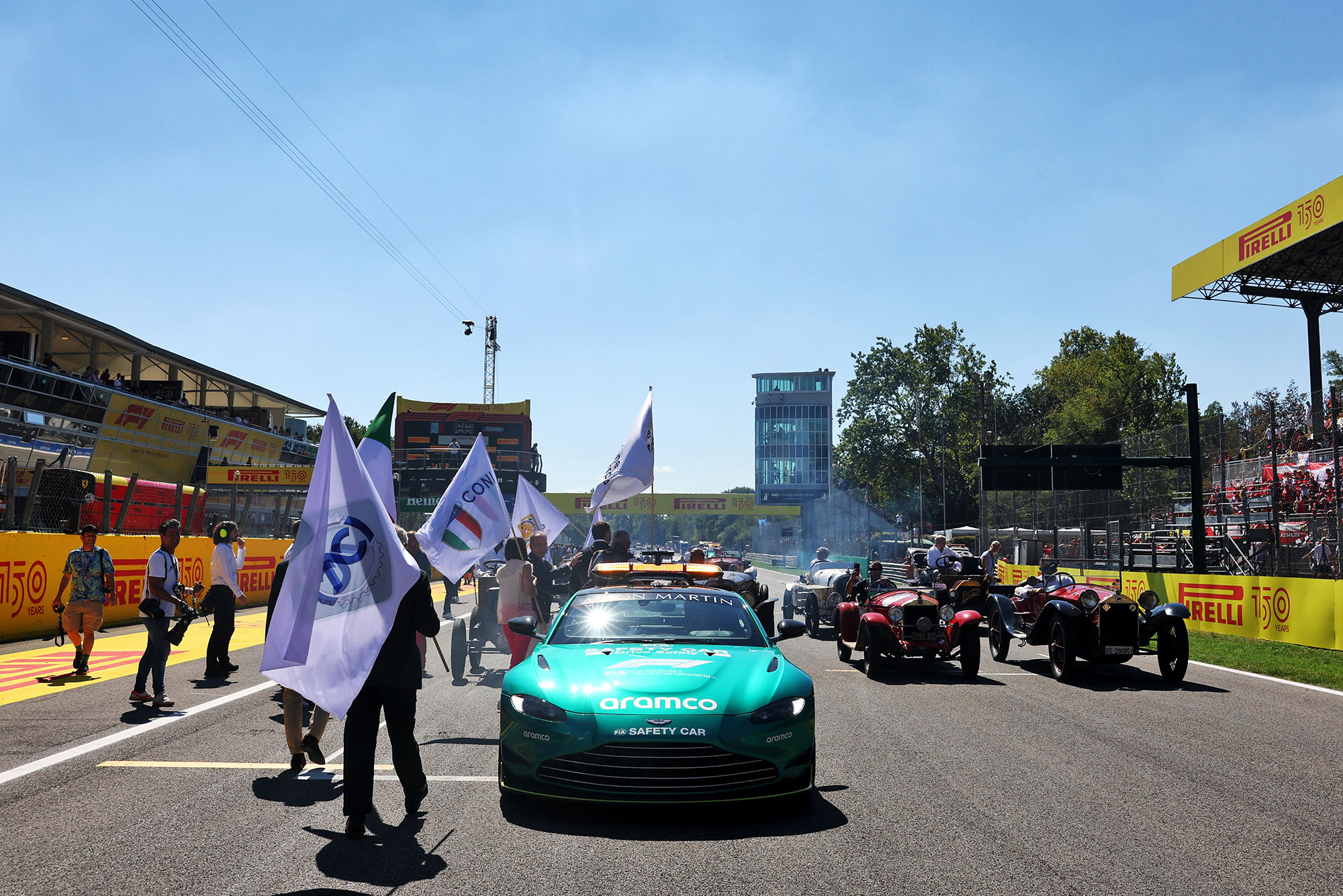 Motor Racing Formula One World Championship Italian Grand Prix Race Day Monza, Italy