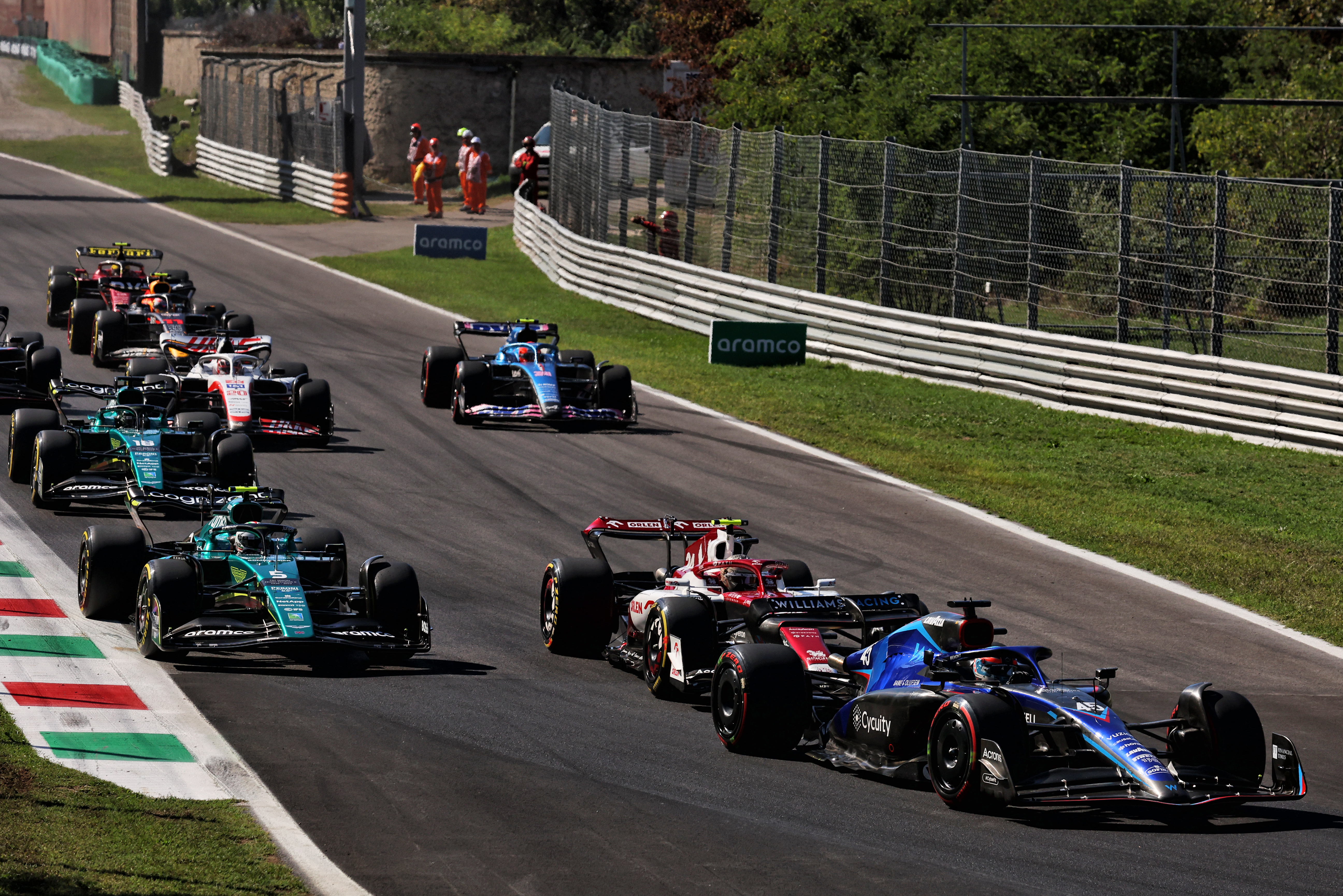 Motor Racing Formula One World Championship Italian Grand Prix Race Day Monza, Italy