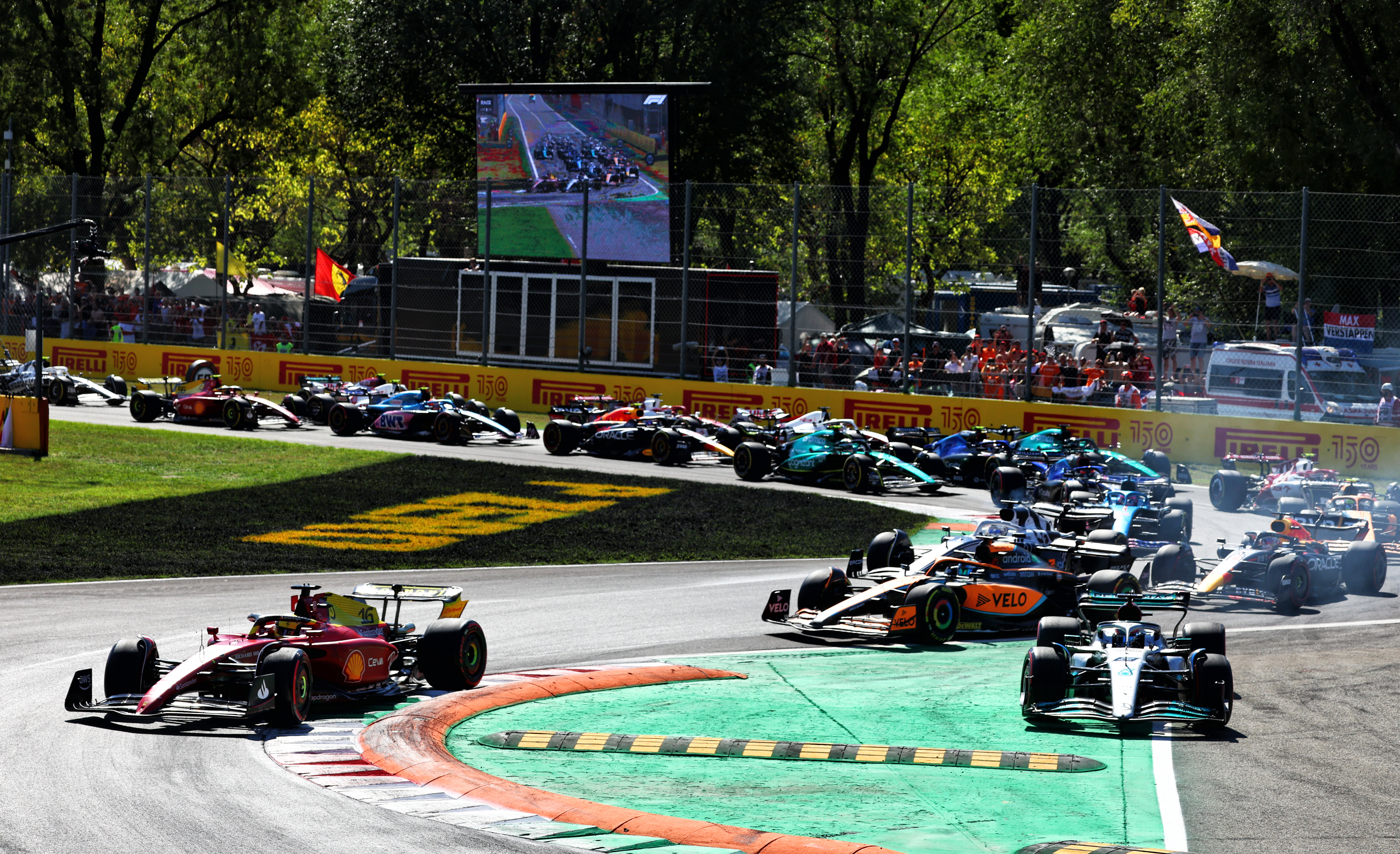 Motor Racing Formula One World Championship Italian Grand Prix Race Day Monza, Italy