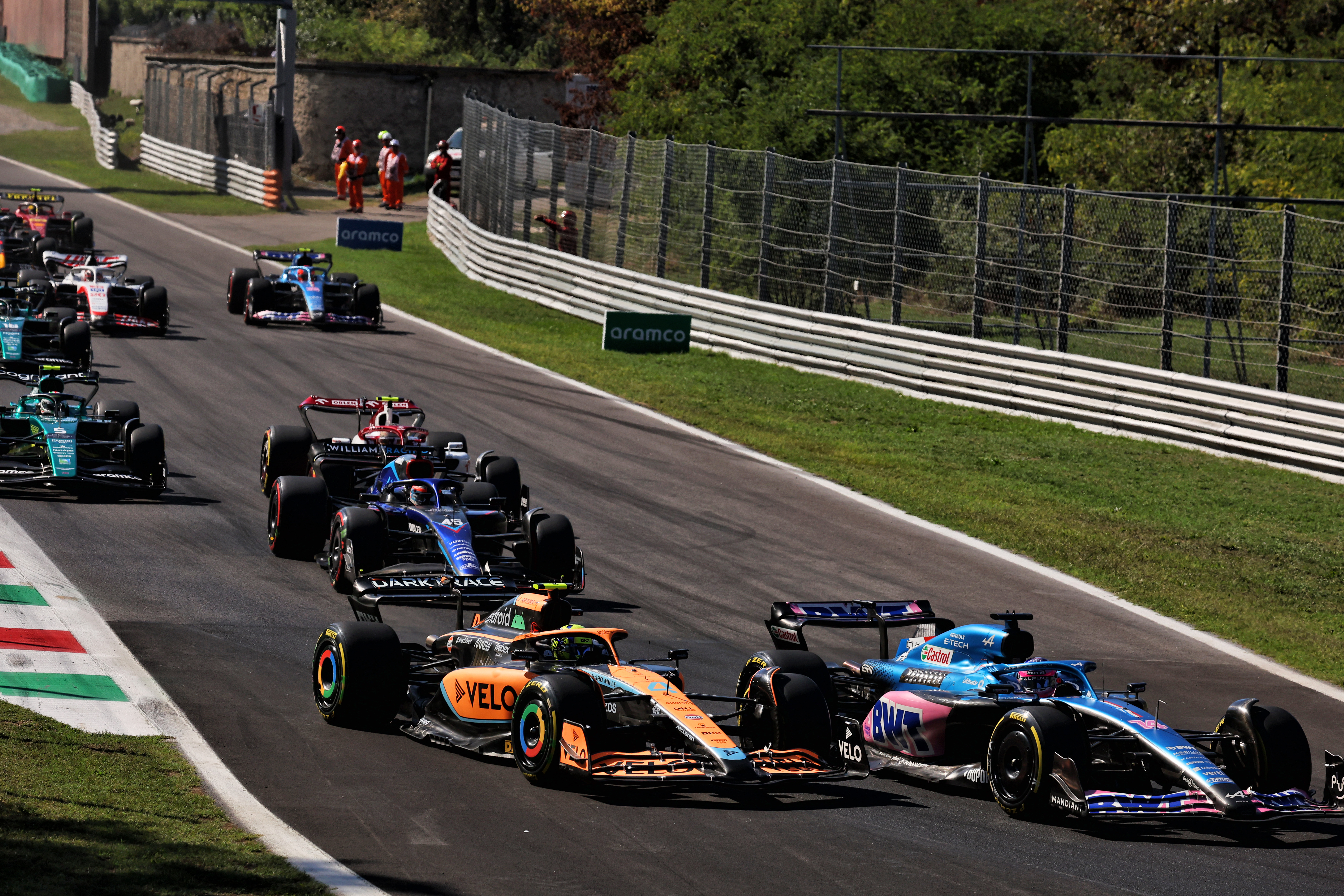 Motor Racing Formula One World Championship Italian Grand Prix Race Day Monza, Italy