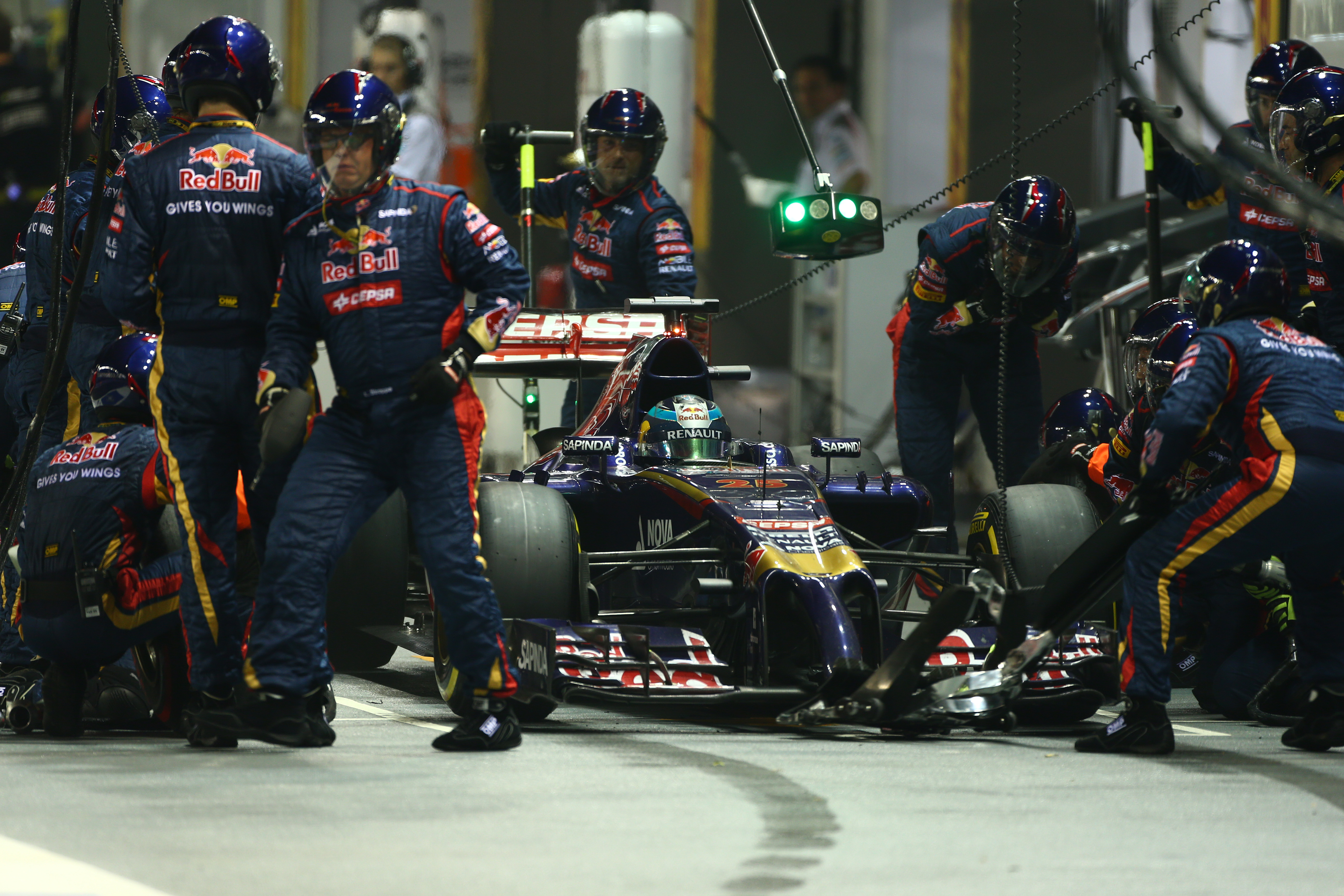 Motor Racing Formula One World Championship Singapore Grand Prix Race Day Singapore, Singapore