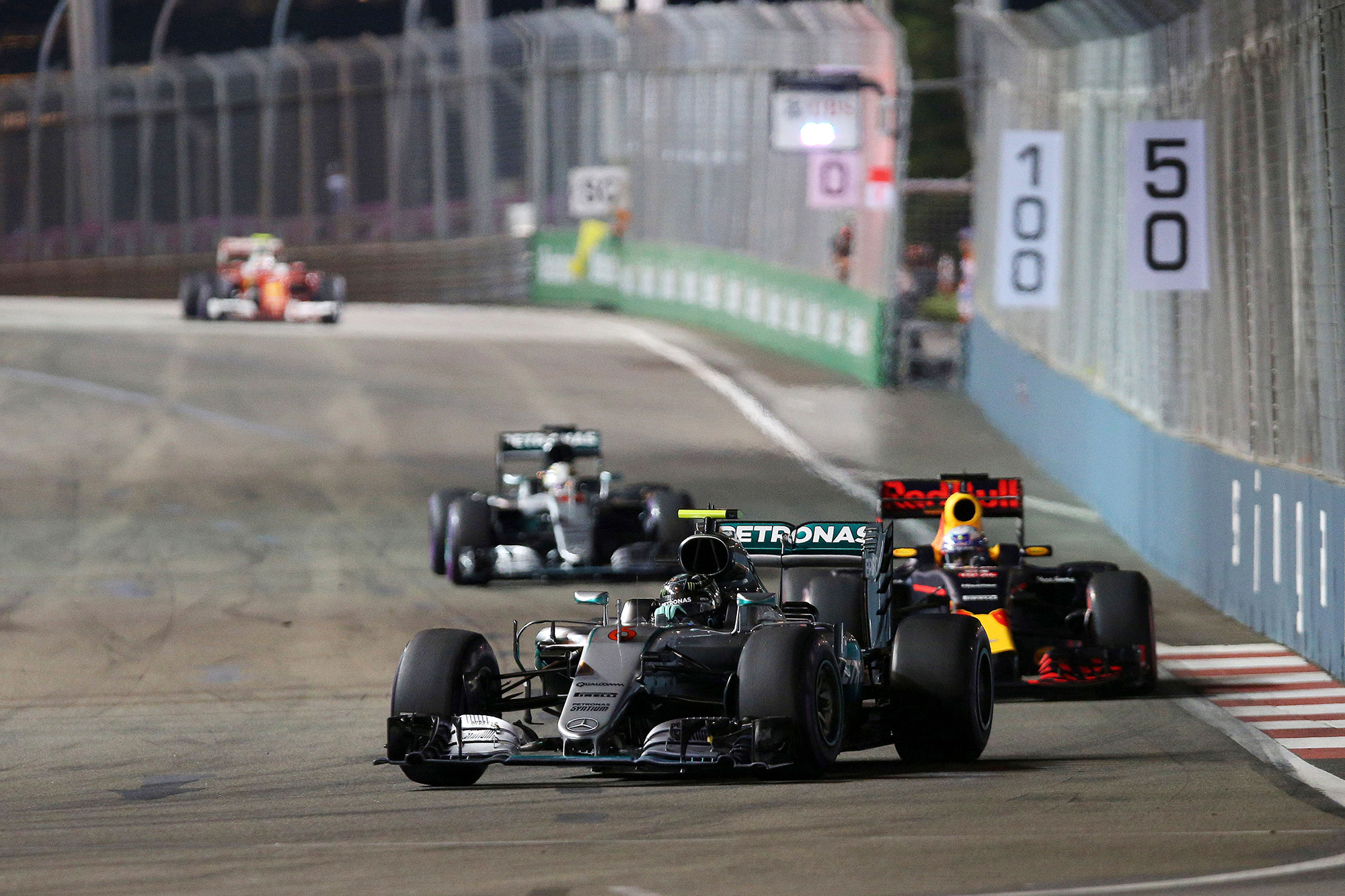 Motor Racing Formula One World Championship Singapore Grand Prix Race Day Singapore, Singapore