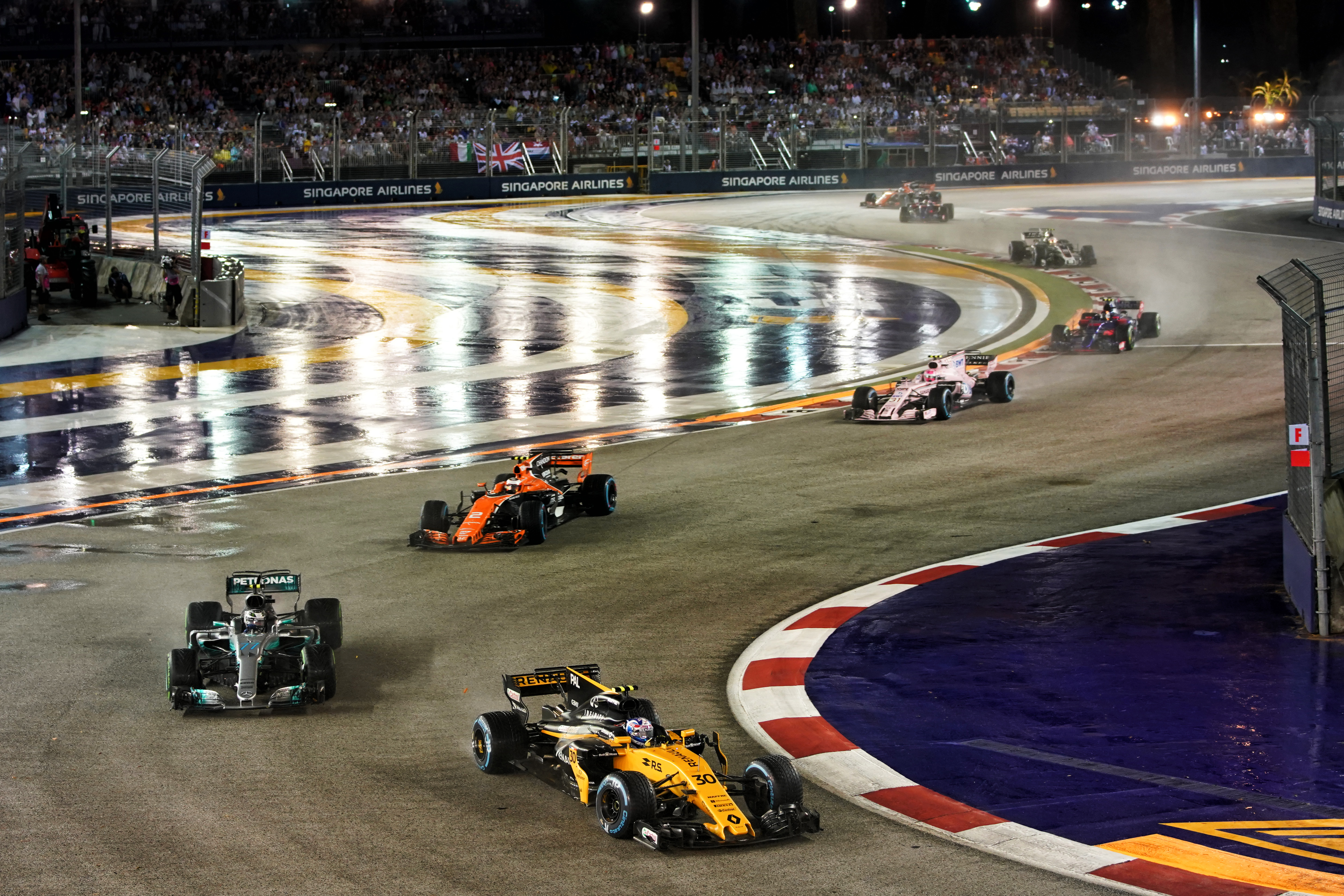 Motor Racing Formula One World Championship Singapore Grand Prix Race Day Singapore, Singapore