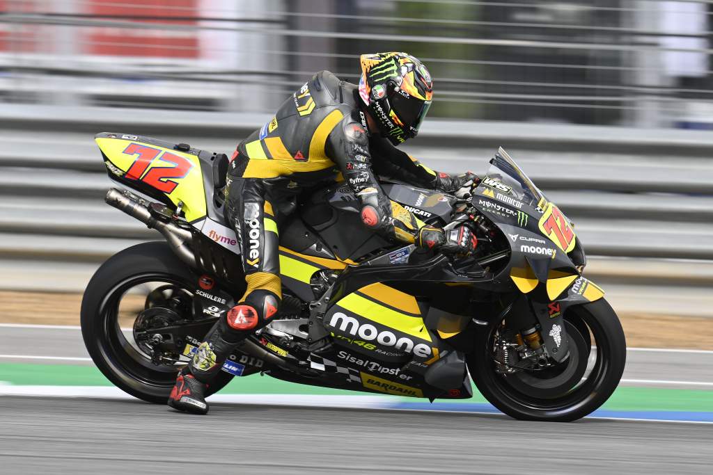 Bezzecchi scores firstever MotoGP pole for Rossi’s team The Race