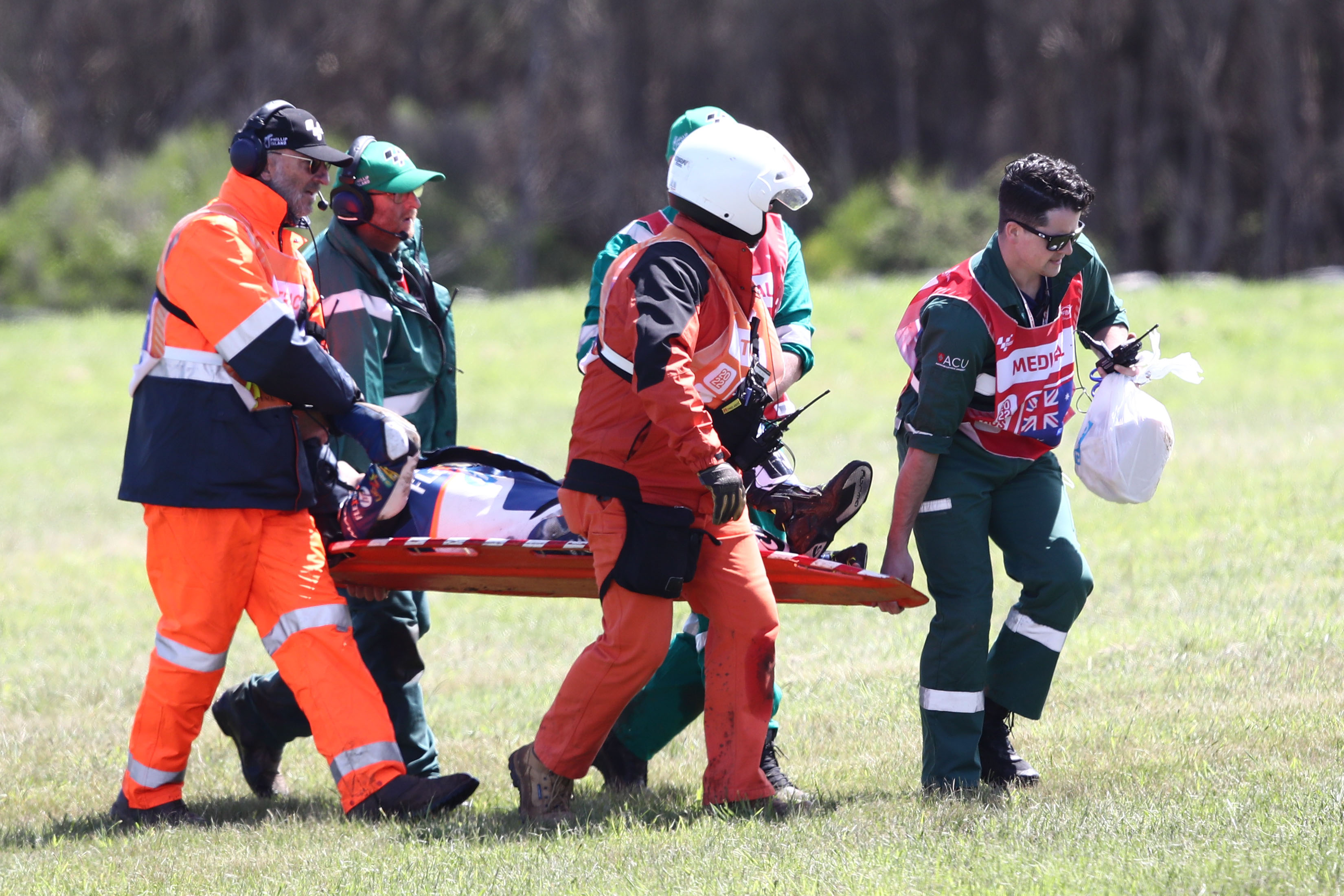 Jorge Navarro Moto2 crash Phillip Island MotoGP