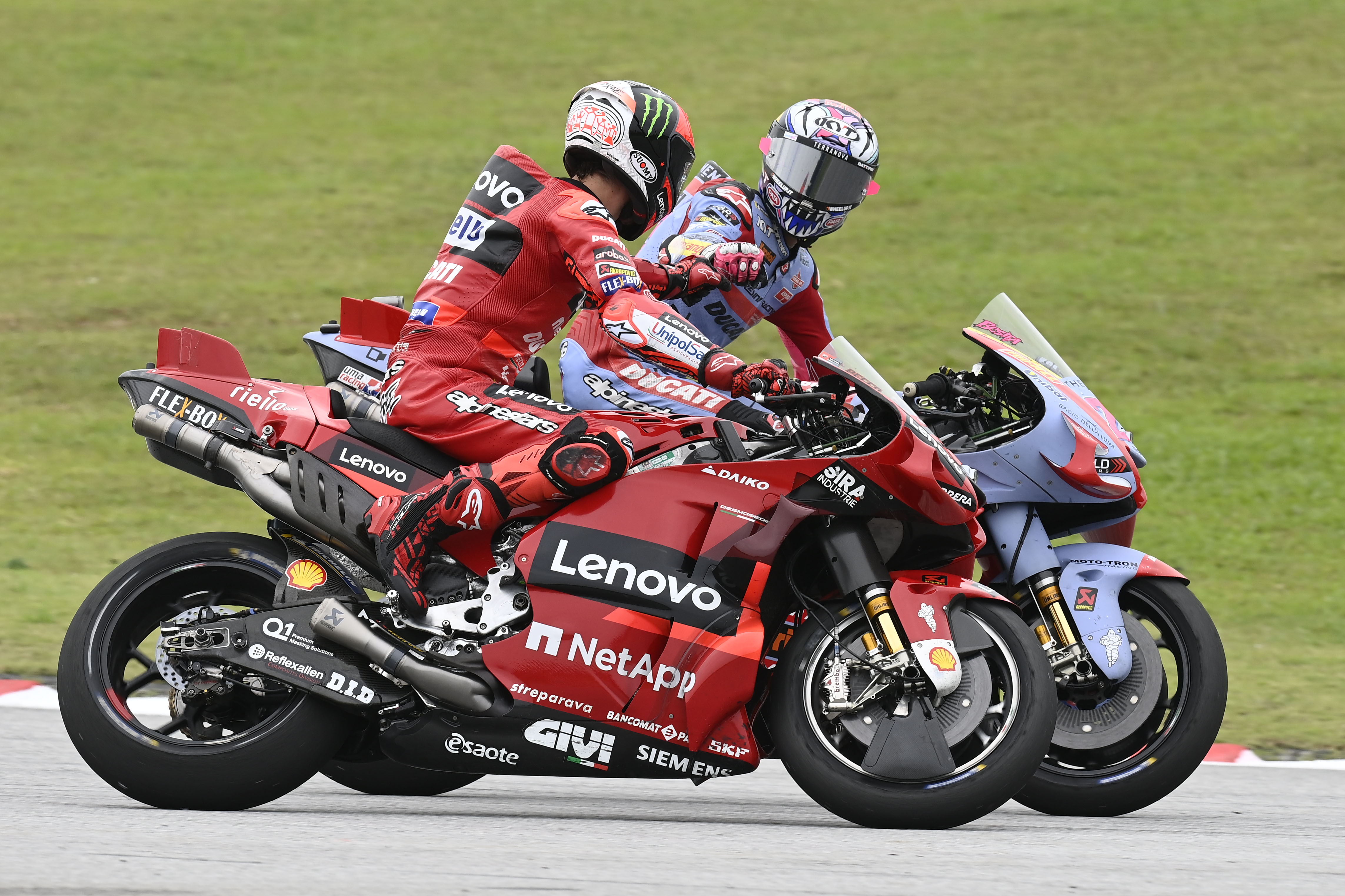 Pecco Bagnaia Enea Bastianini Ducati MotoGP Sepang