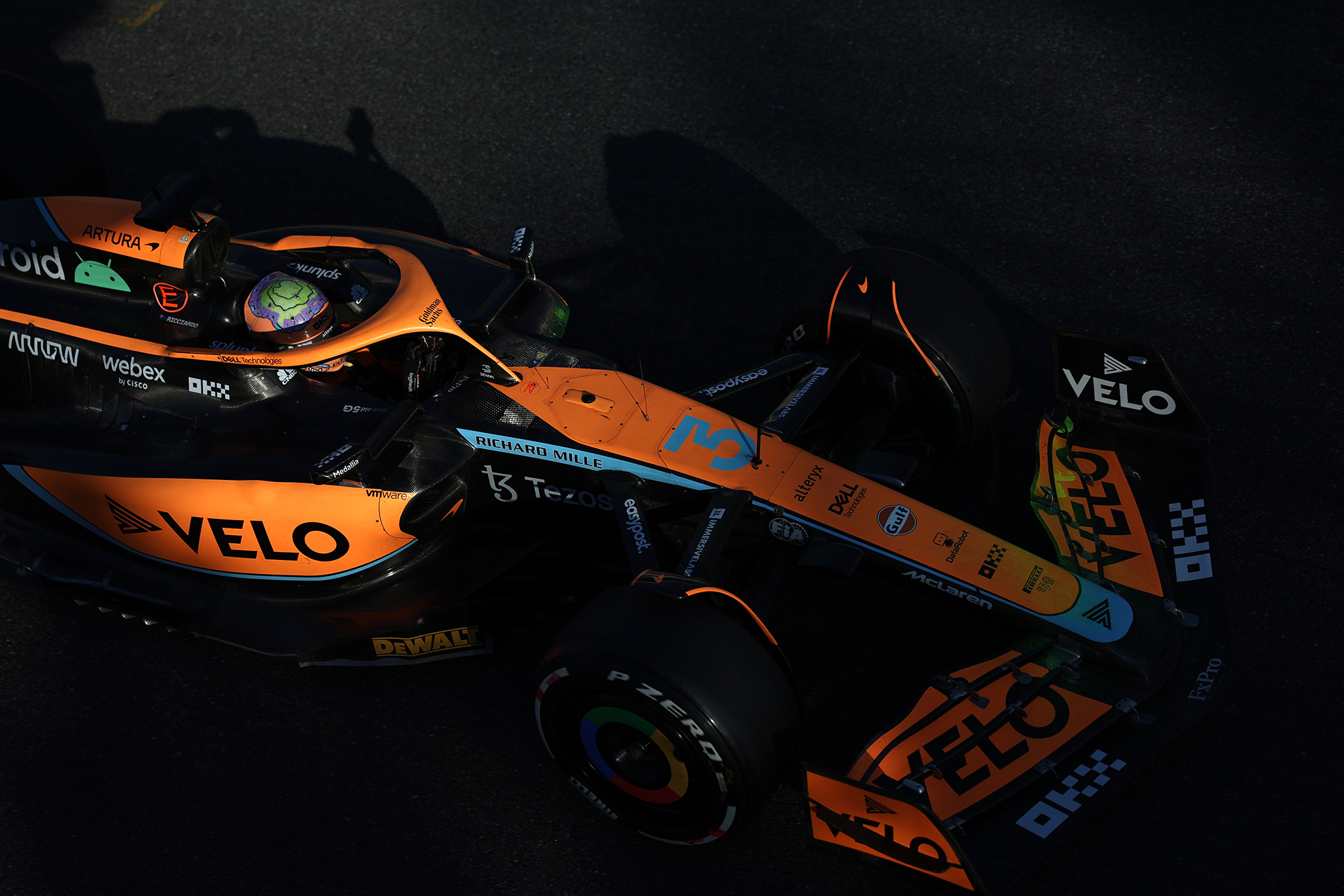 Daniel Ricciardo, Mclaren Mcl36 From Above