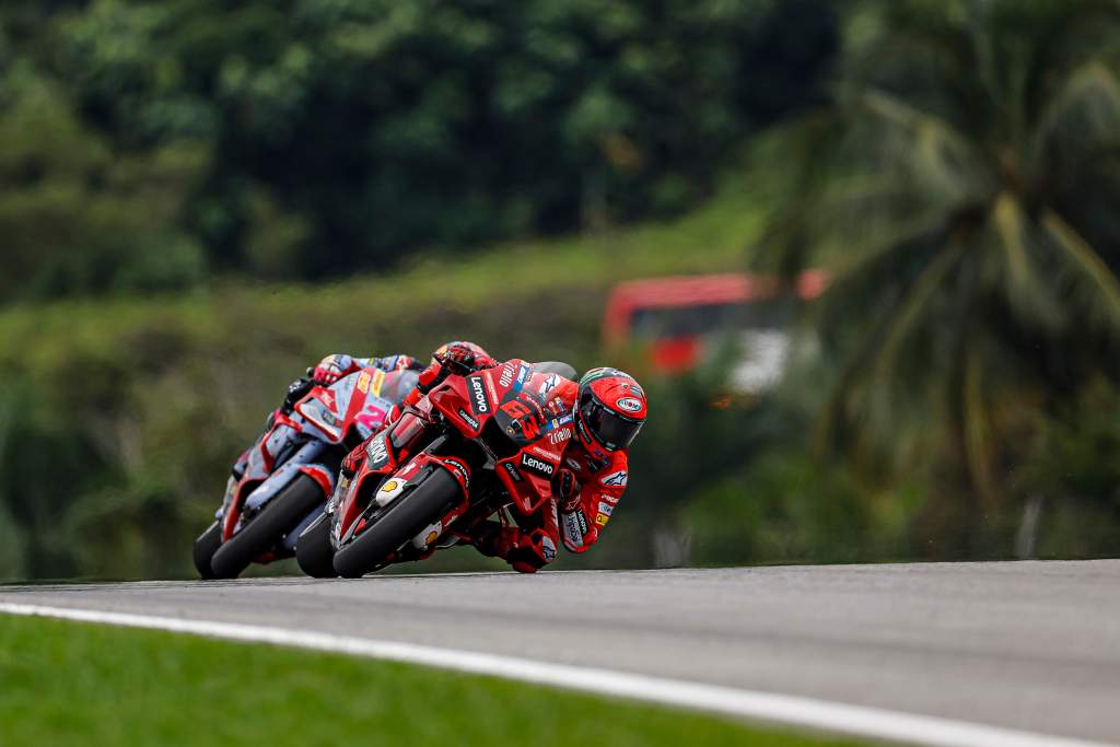 A Ducati MotoGP peer’s theory on how Bastianini helped Bagnaia