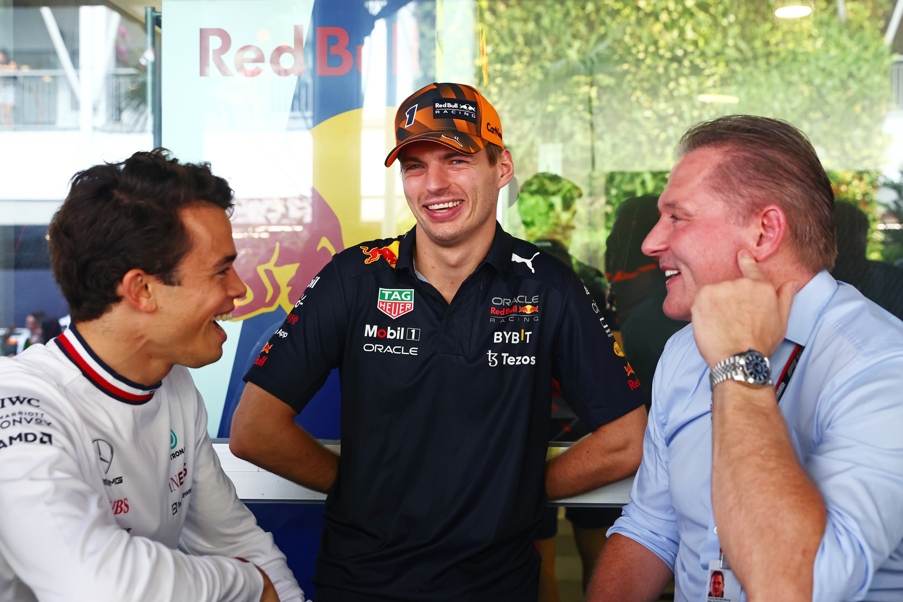 Nyck de Vries Max Verstappen Jos Verstappen F1