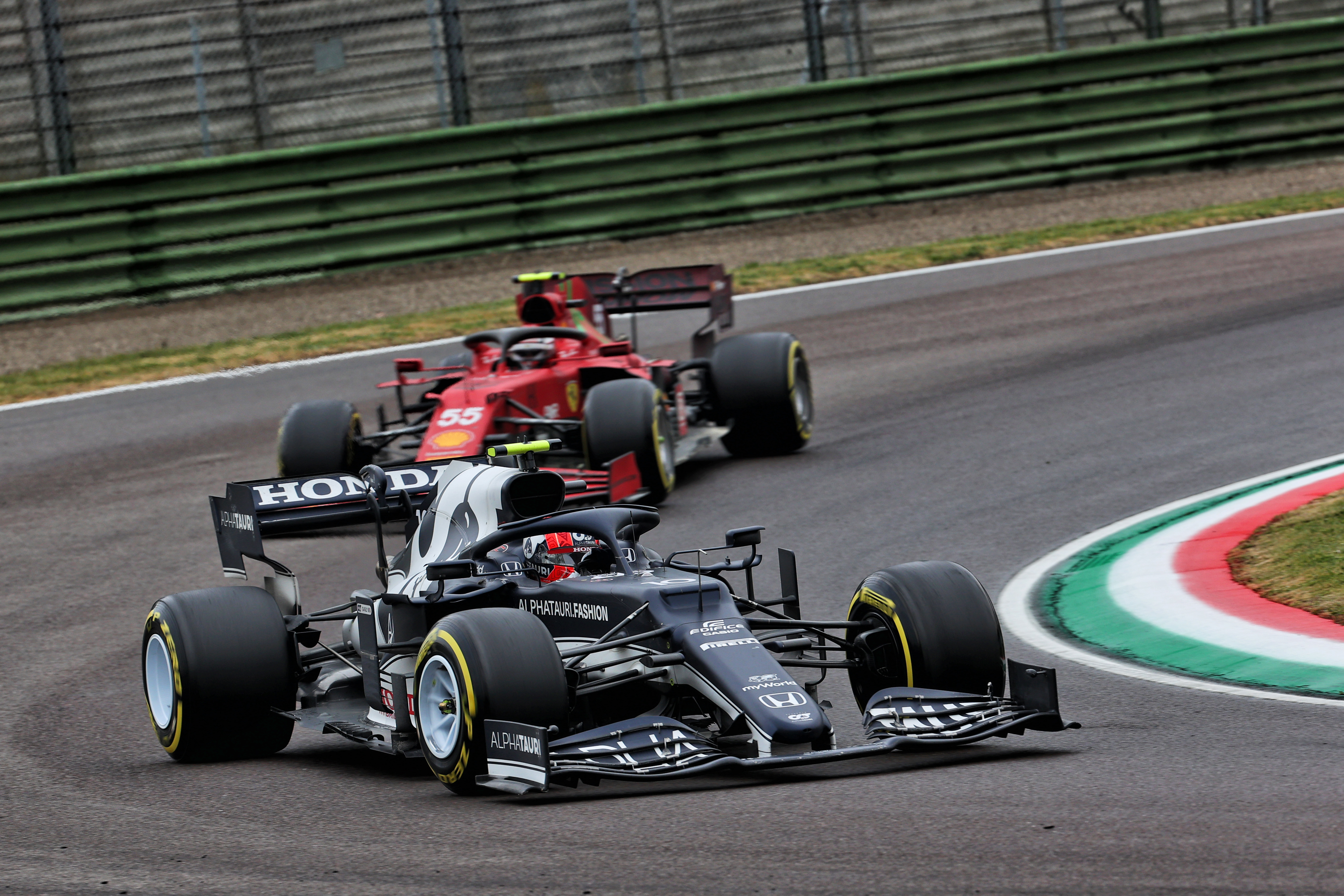 Motor Racing Formula One World Championship Emilia Romagna Grand Prix Race Day Imola, Italy