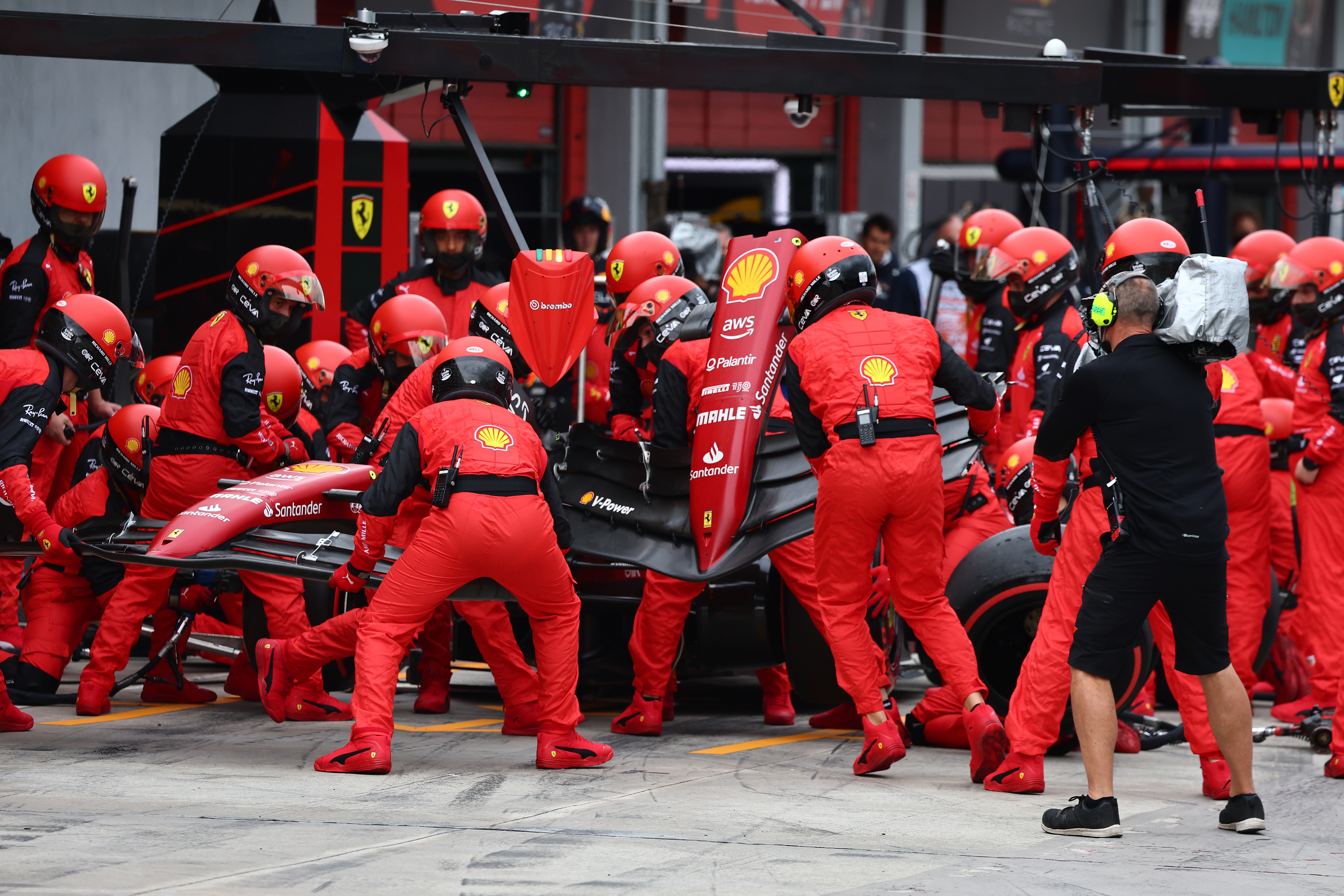 Motor Racing Formula One World Championship Emilia Romagna Grand Prix Race Day Imola, Italy