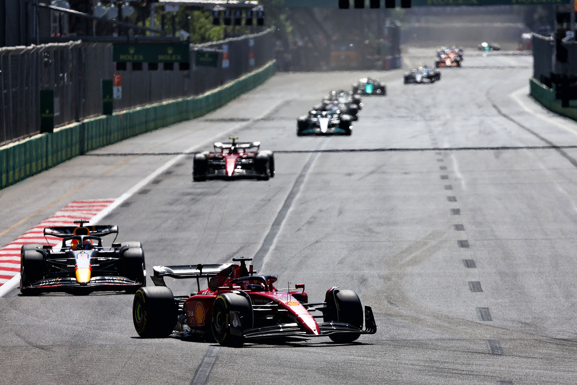 Motor Racing Formula One World Championship Azerbaijan Grand Prix Race Day Baku, Azerbaijan