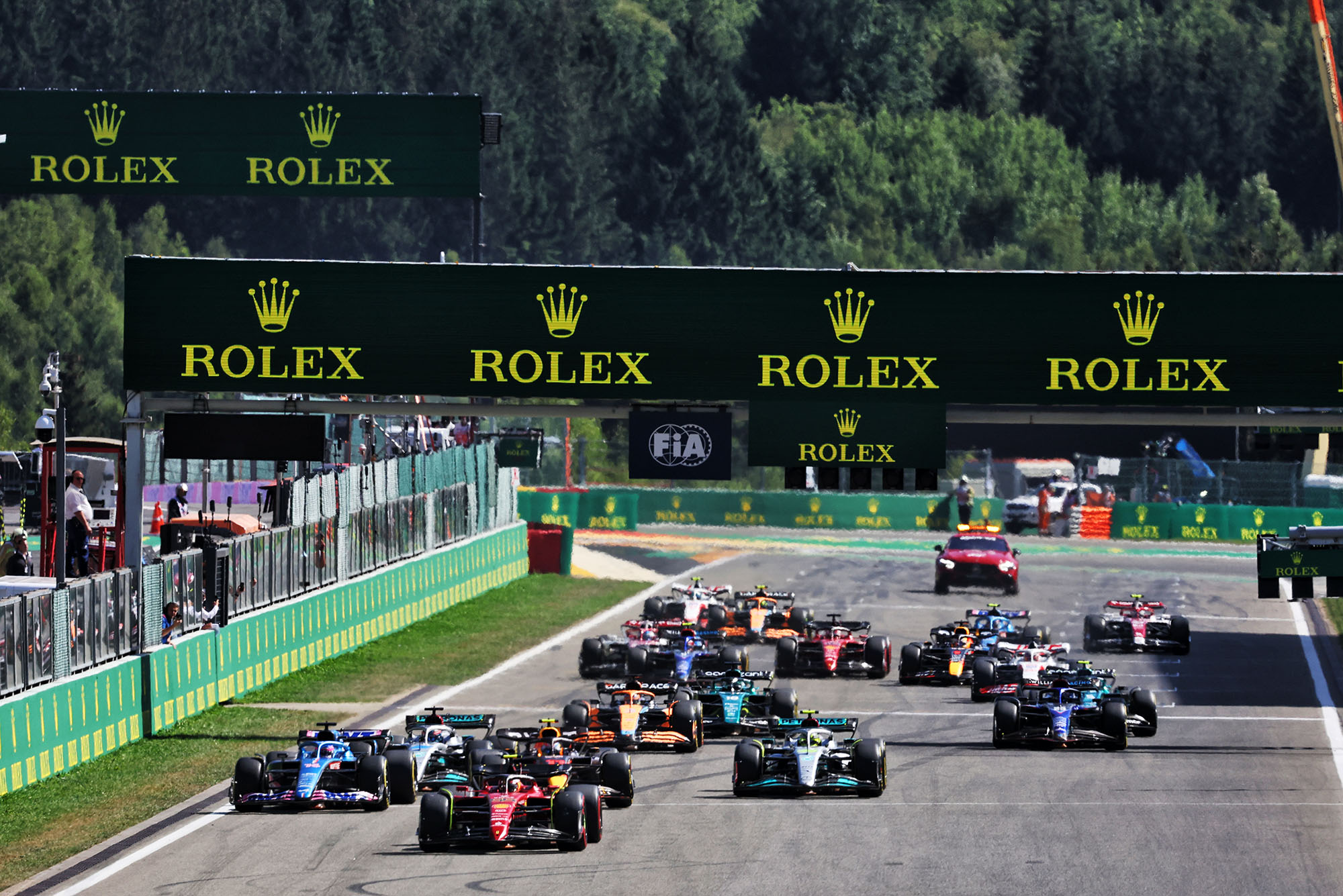 Motor Racing Formula One World Championship Belgian Grand Prix Race Day Spa Francorchamps, Belgium