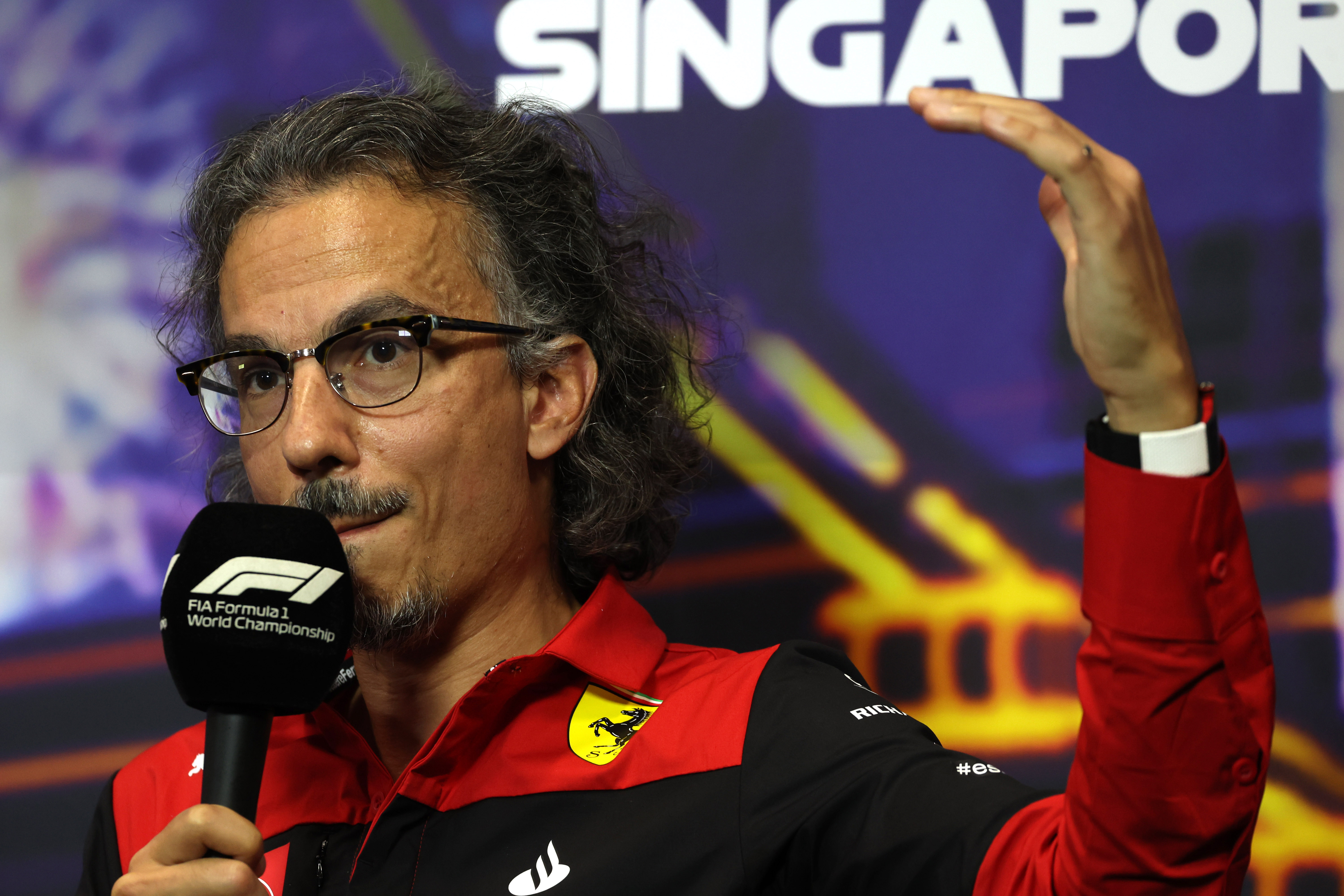 Laurent Mekies Ferrari F1 Singapore GP