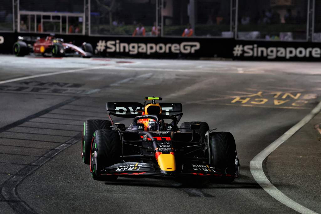 Perez wins wild Singapore GP but faces post-race investigation