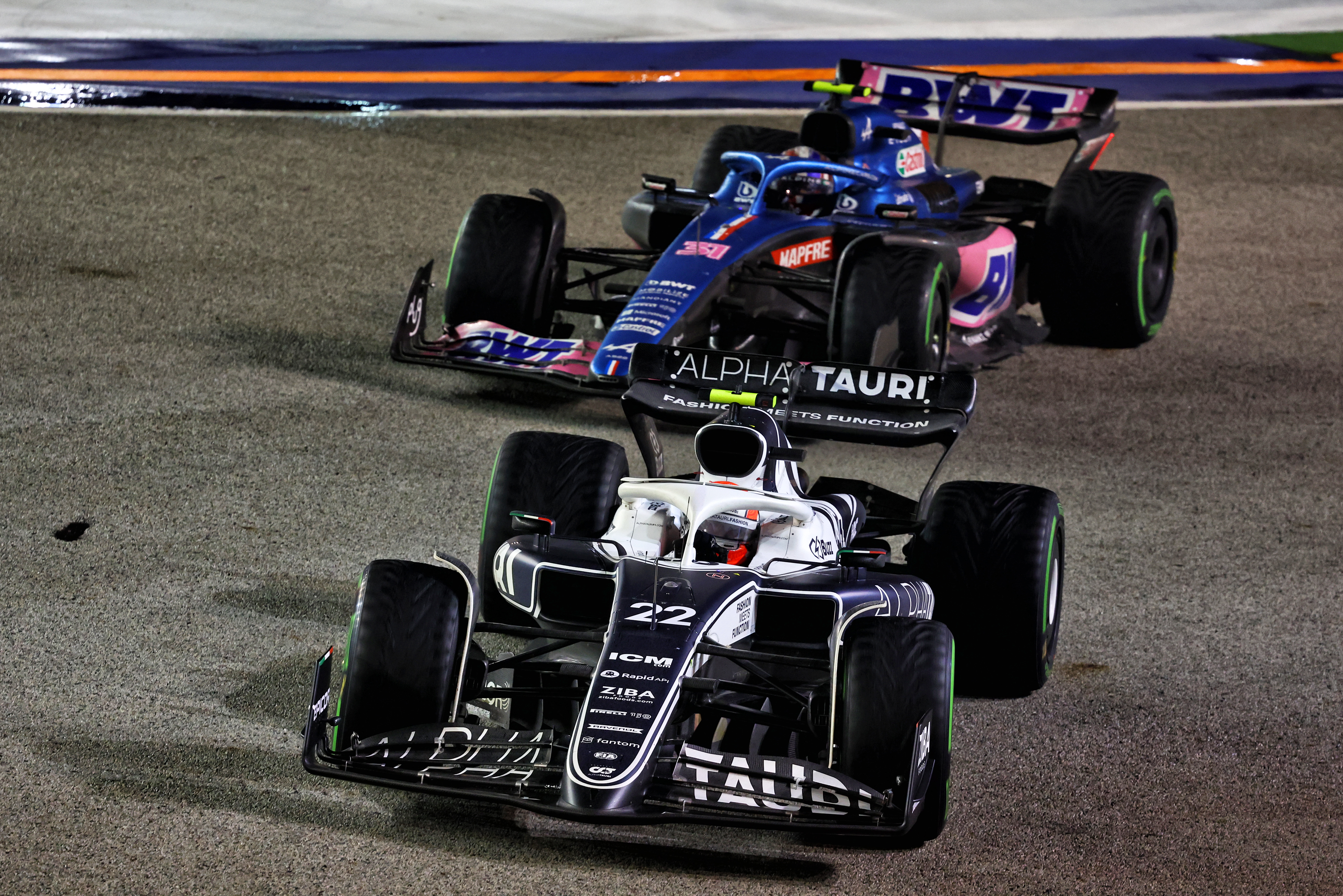 Motor Racing Formula One World Championship Singapore Grand Prix Race Day Singapore, Singapore