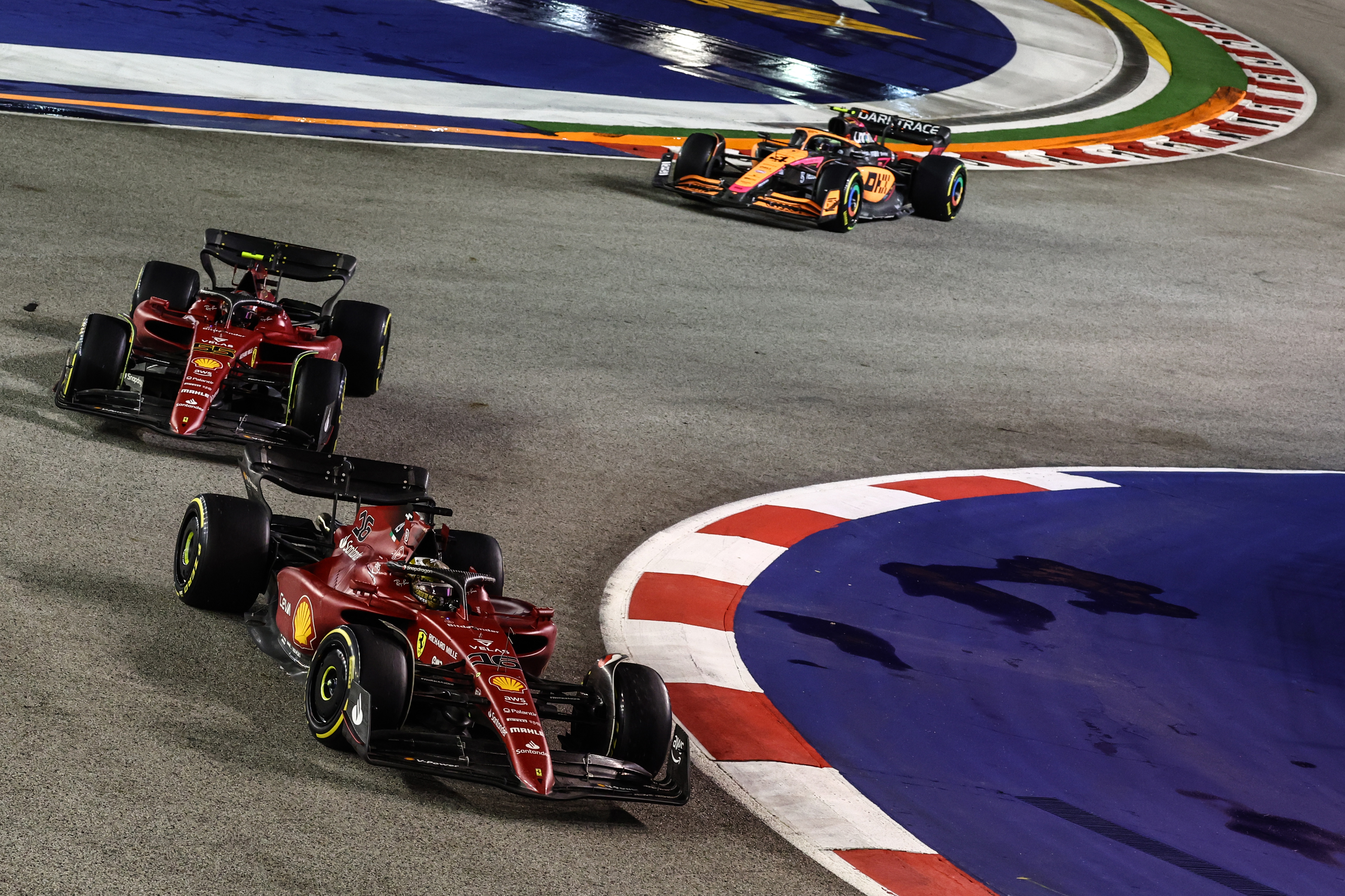 Motor Racing Formula One World Championship Singapore Grand Prix Race Day Singapore, Singapore