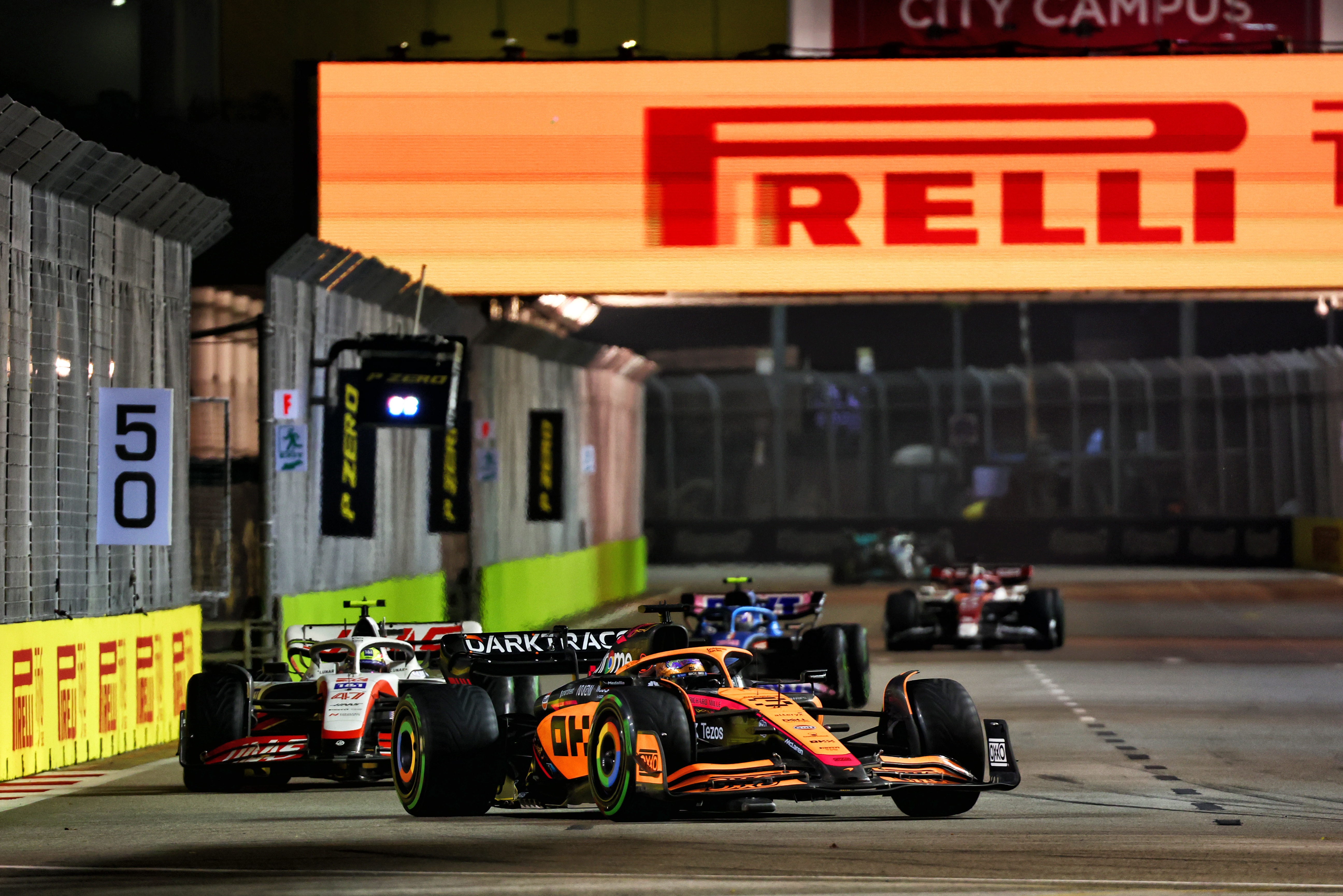 Motor Racing Formula One World Championship Singapore Grand Prix Race Day Singapore, Singapore