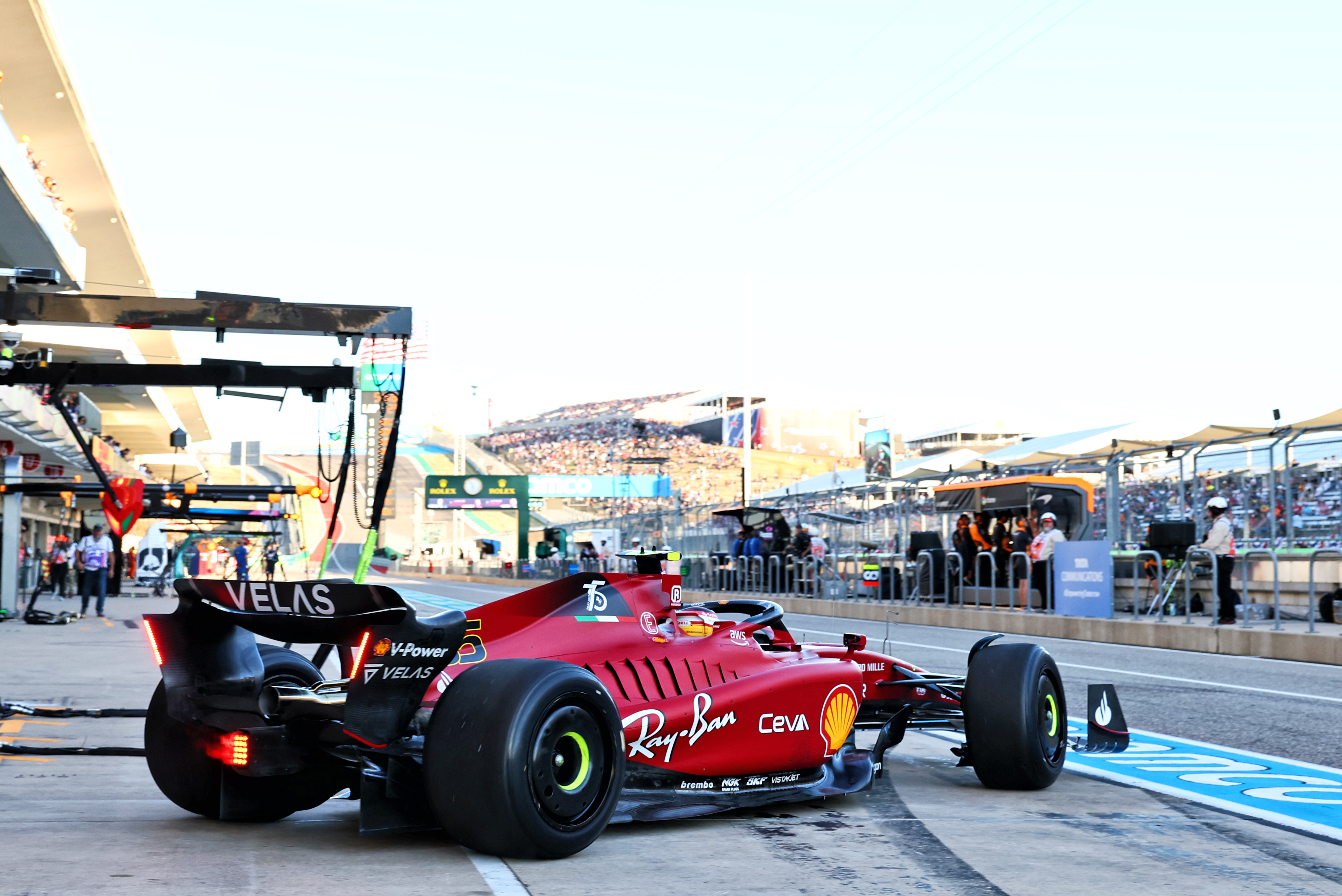 Motor Racing Formula One World Championship United States Grand Prix Practice Day Austin, Usa