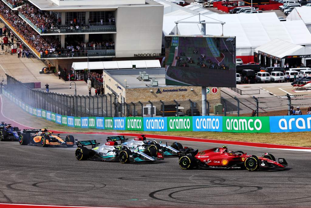 Motor Racing Formula One World Championship United States Grand Prix Race Day Austin, Usa