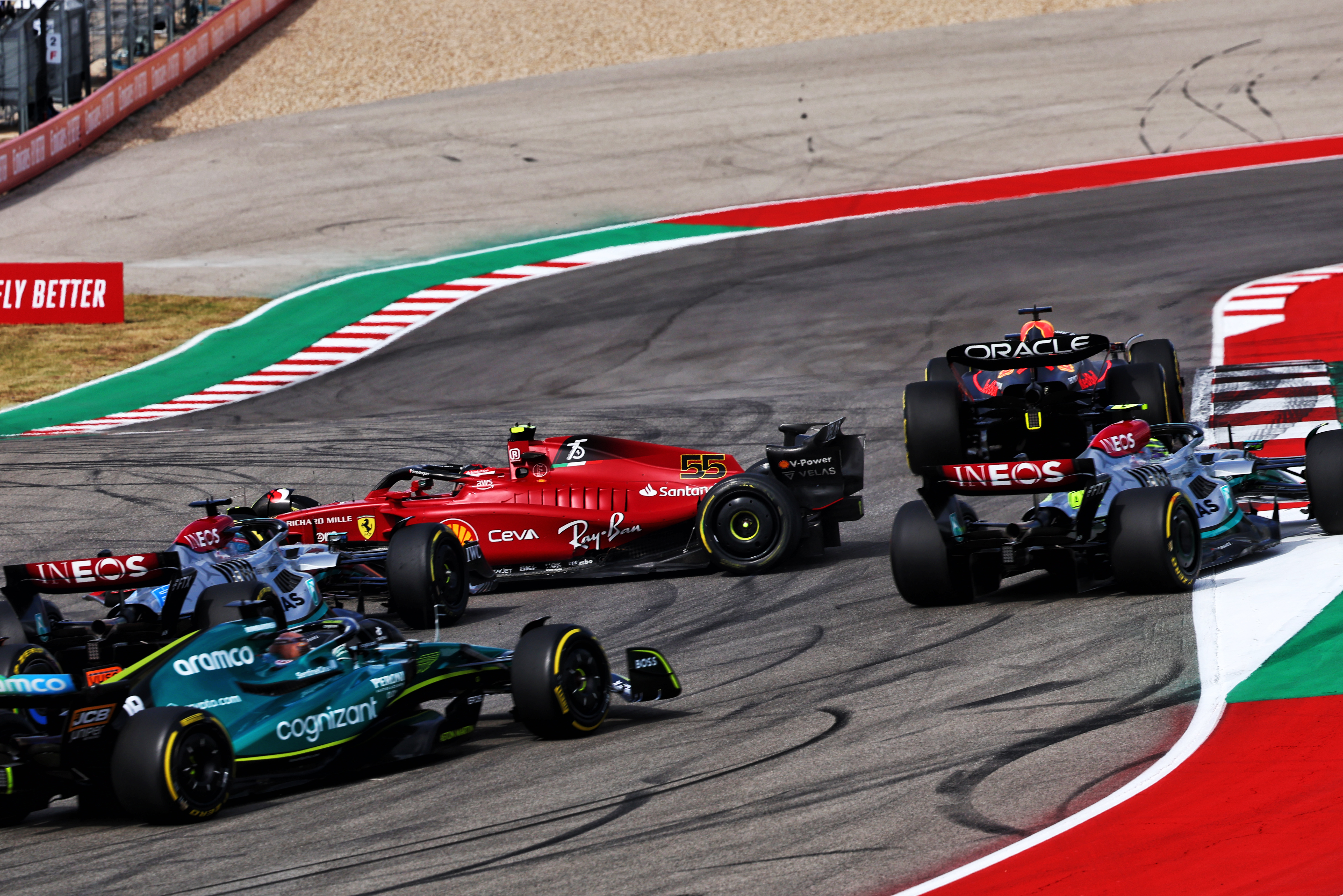 Motor Racing Formula One World Championship United States Grand Prix Race Day Austin, Usa