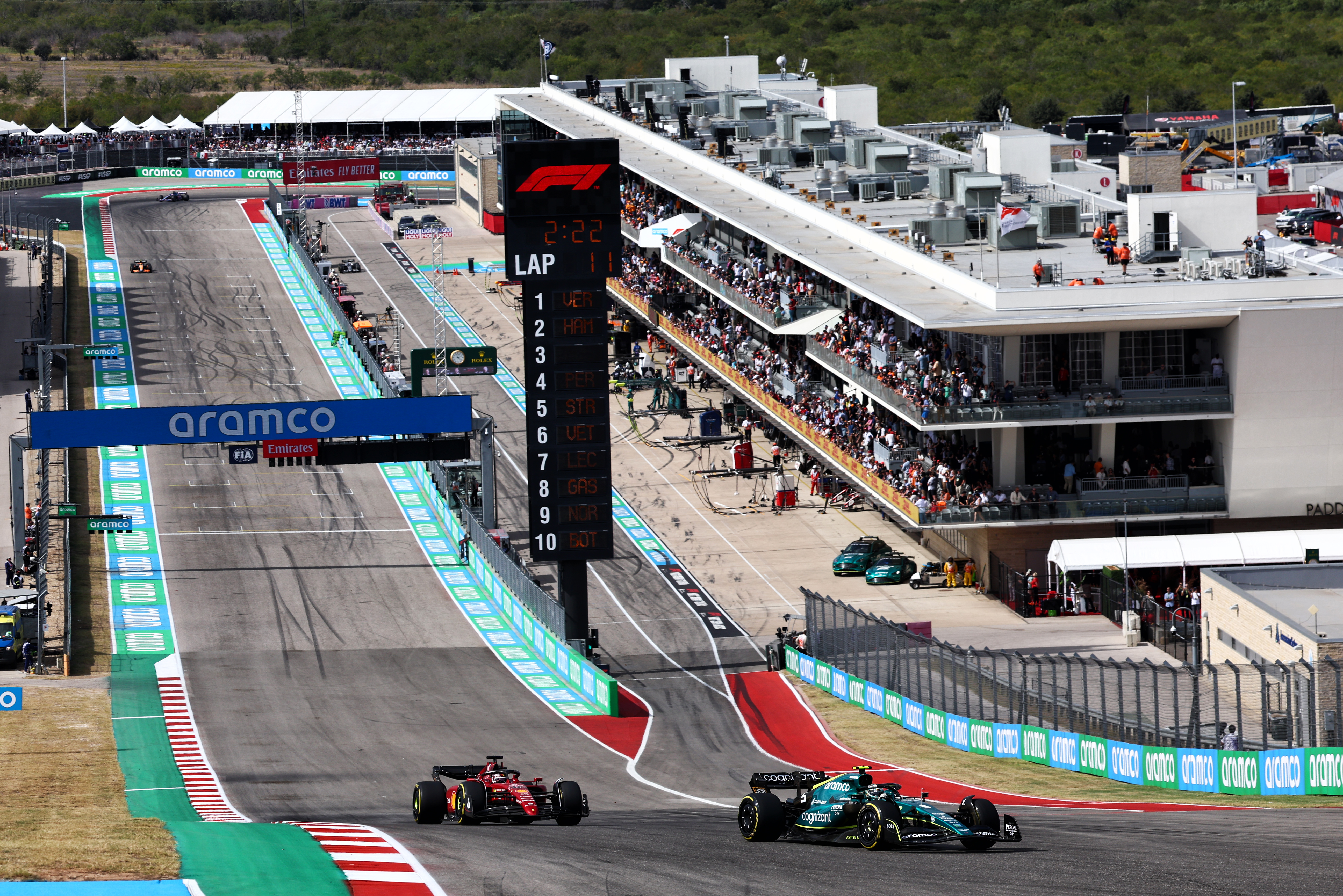 Motor Racing Formula One World Championship United States Grand Prix Race Day Austin, Usa