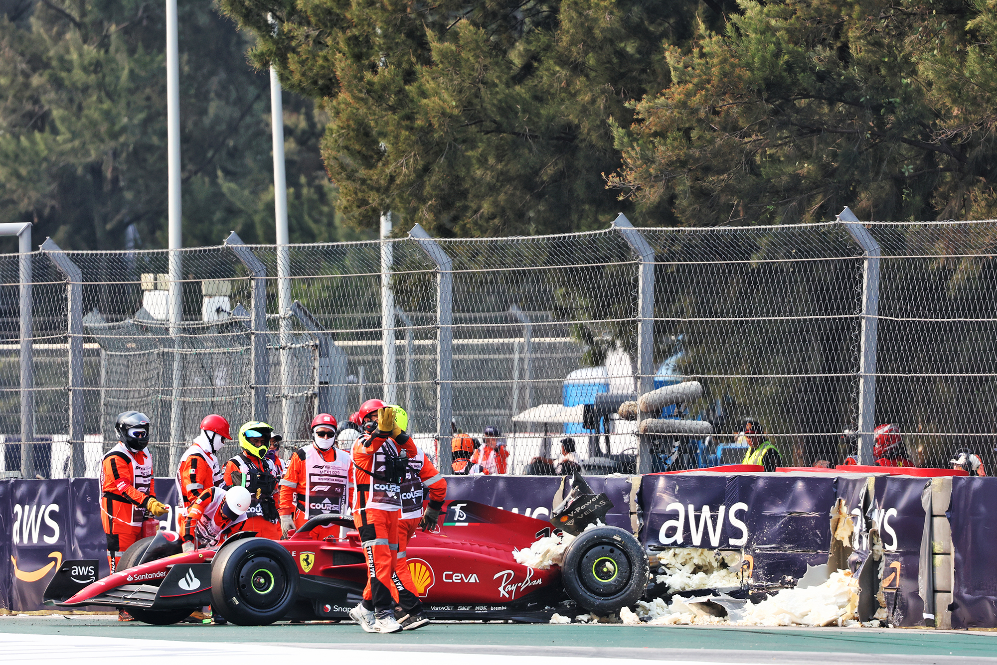 Motor Racing Formula One World Championship Mexican Grand Prix Practice Day Mexico City, Mexico