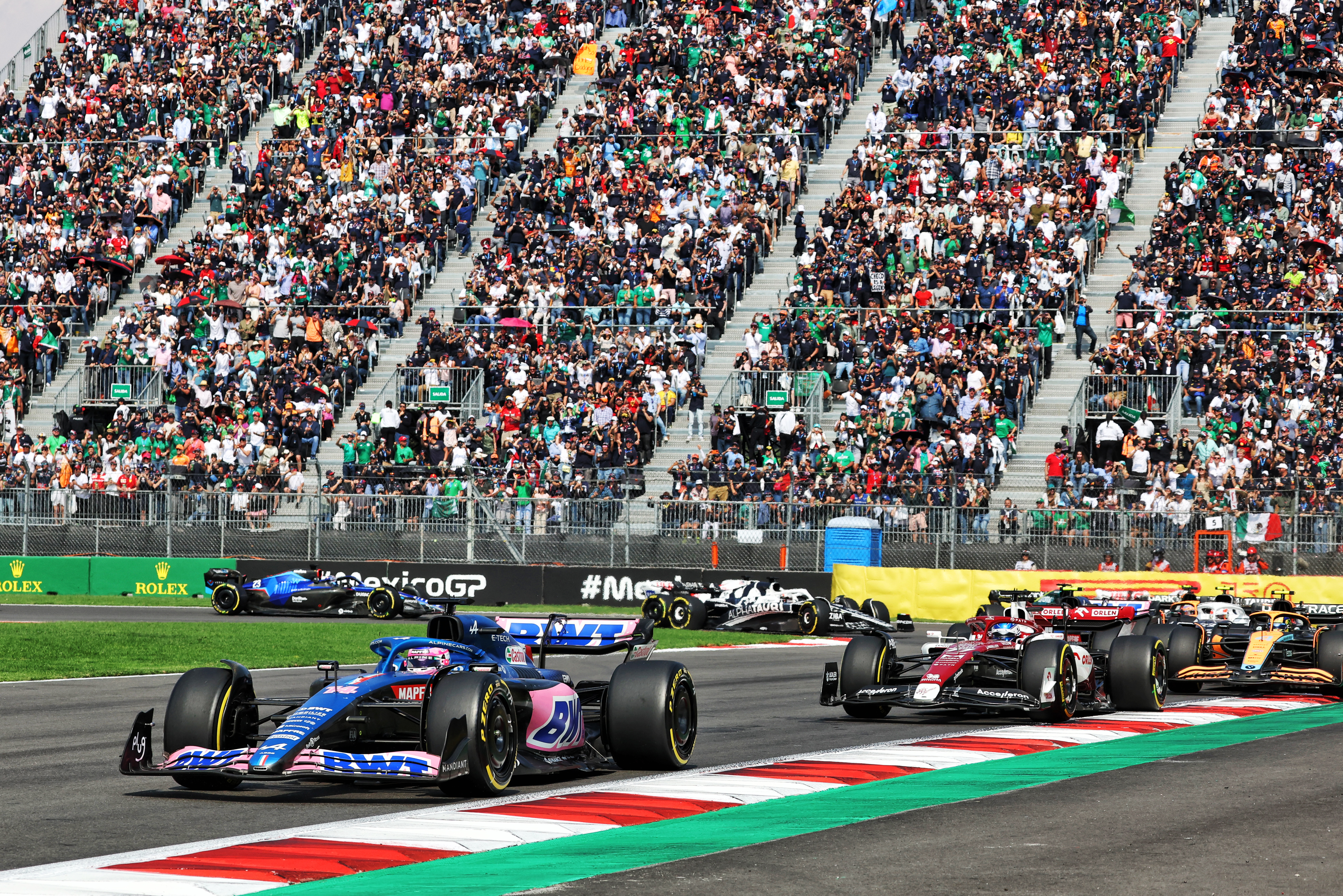 Motor Racing Formula One World Championship Mexican Grand Prix Race Day Mexico City, Mexico