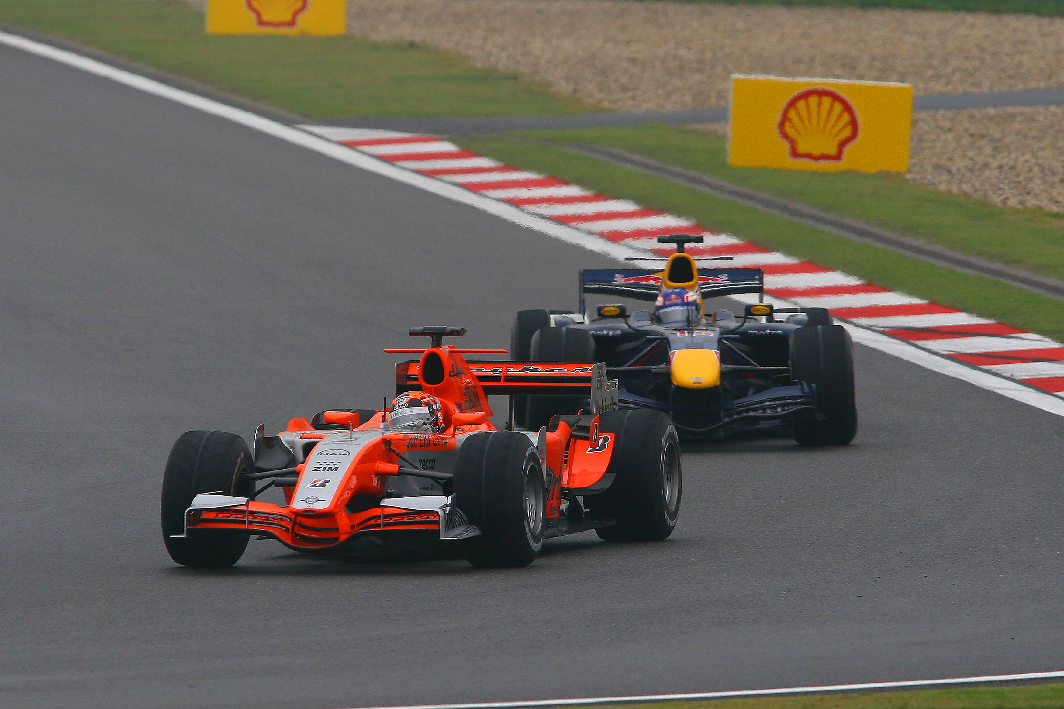 Christijan Albers Robert Doornbos F1