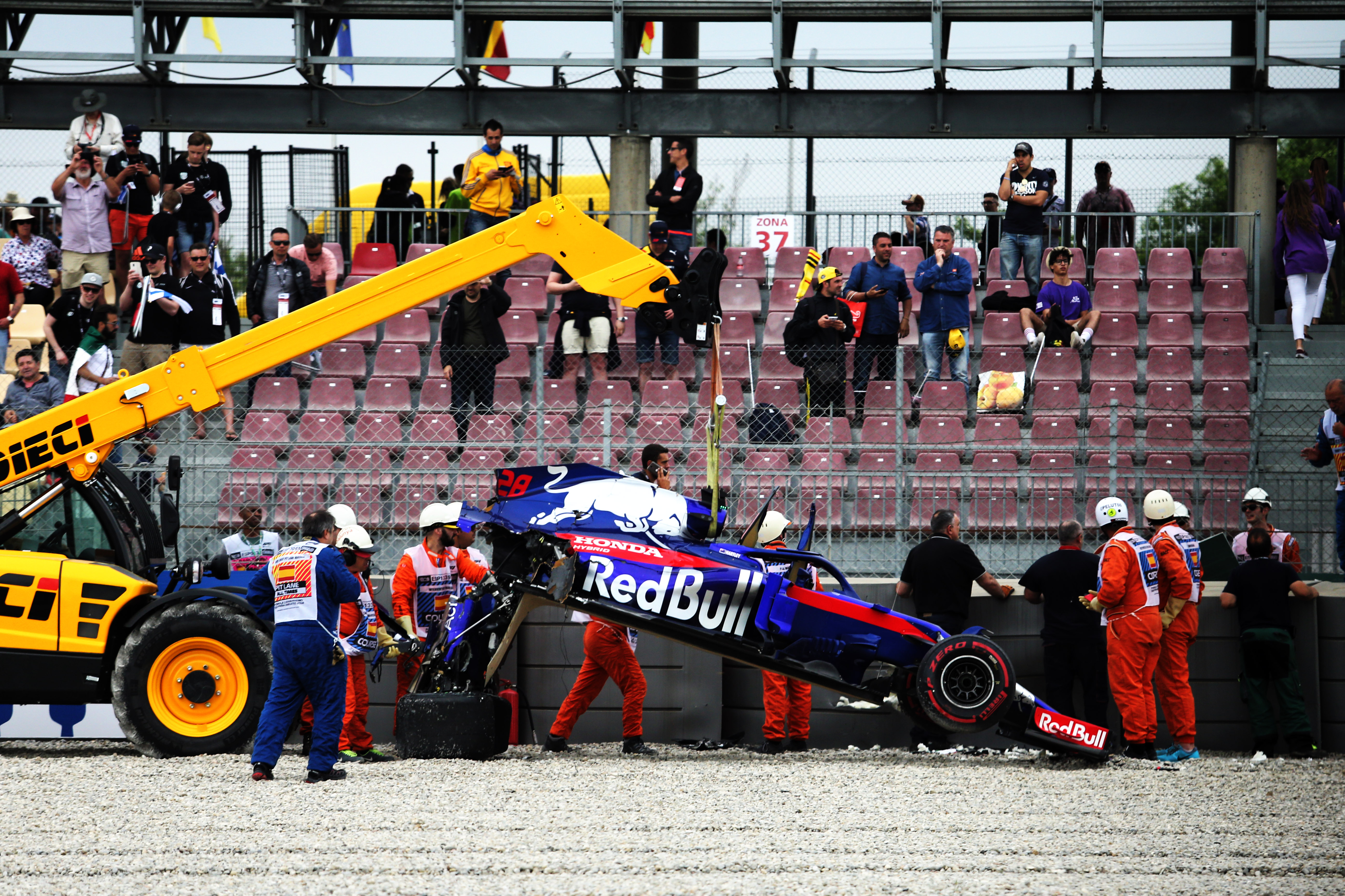 Motor Racing Formula One World Championship Spanish Grand Prix Qualifying Day Barcelona, Spain