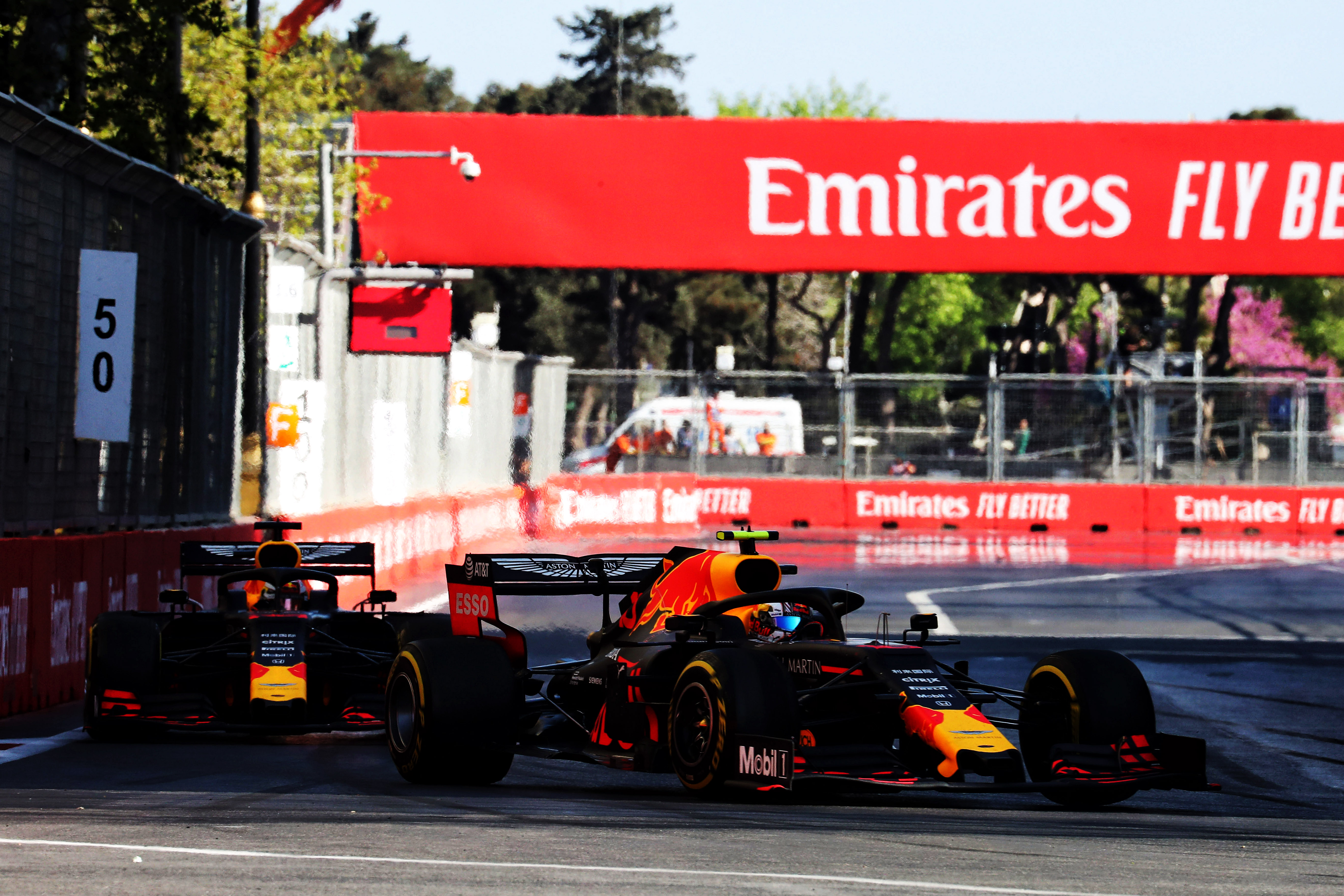 Motor Racing Formula One World Championship Azerbaijan Grand Prix Race Day Baku, Azerbaijan