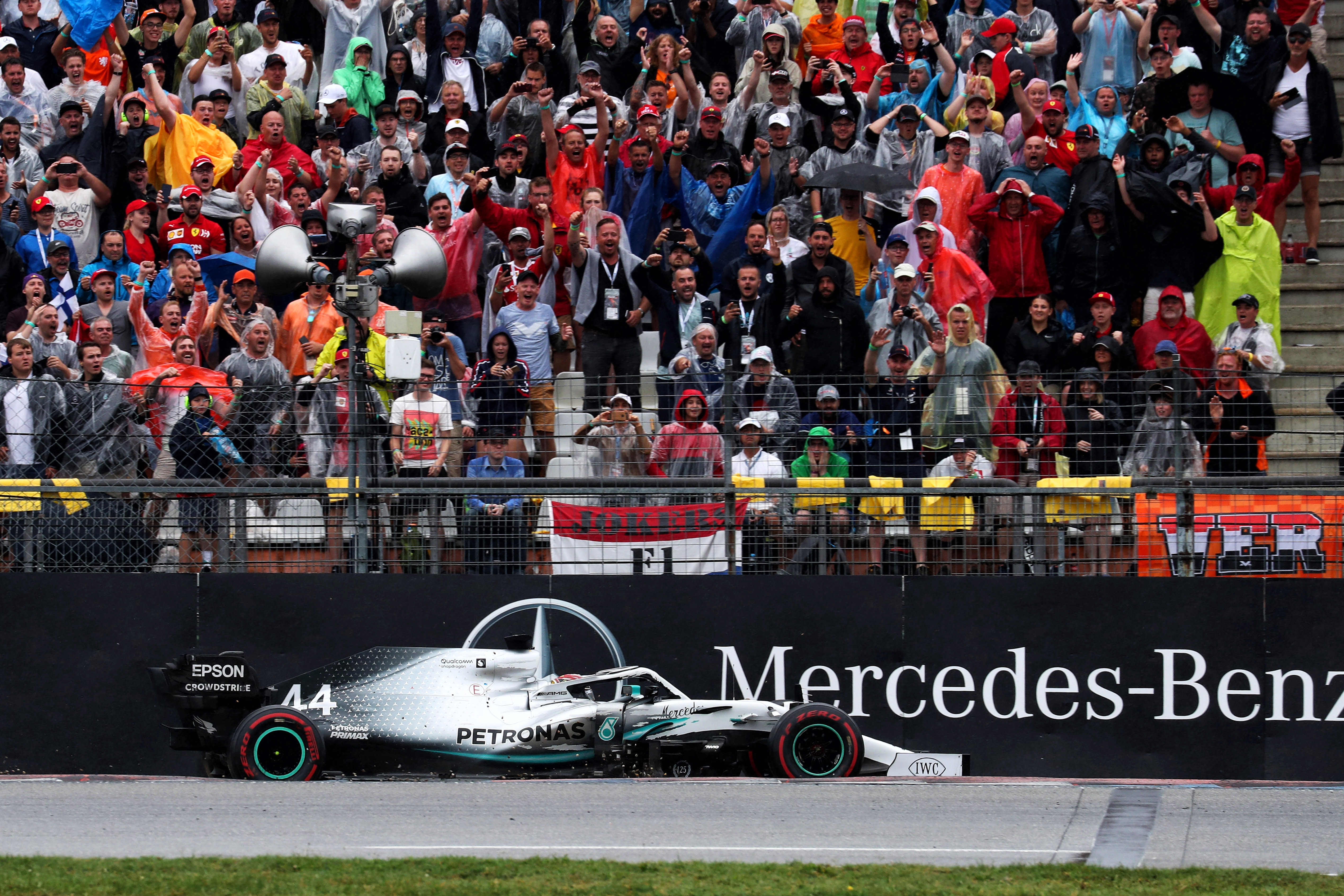 Motor Racing Formula One World Championship German Grand Prix Race Day Hockenheim, Germany