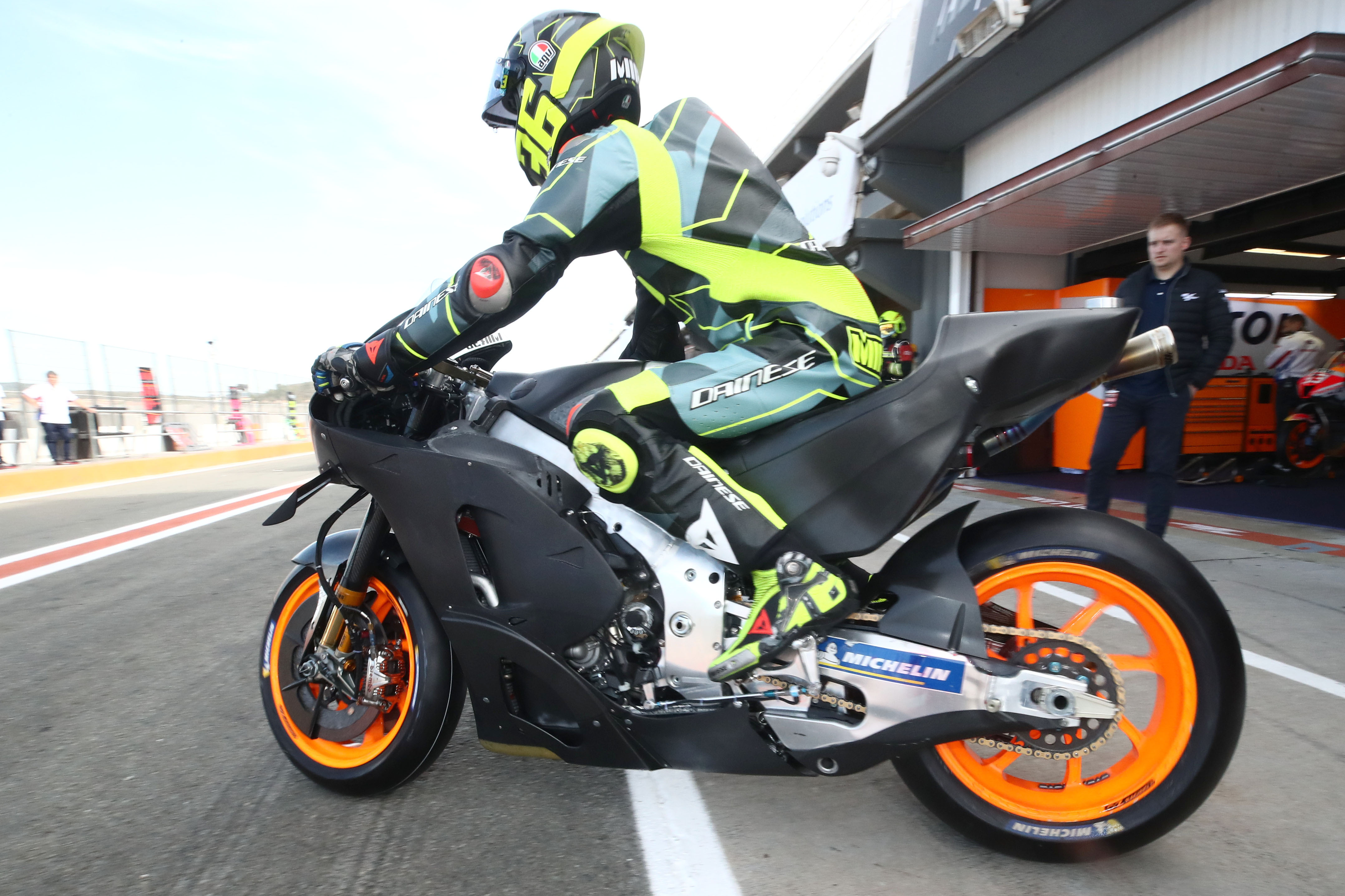 Joan Mir Honda Valencia MotoGP test