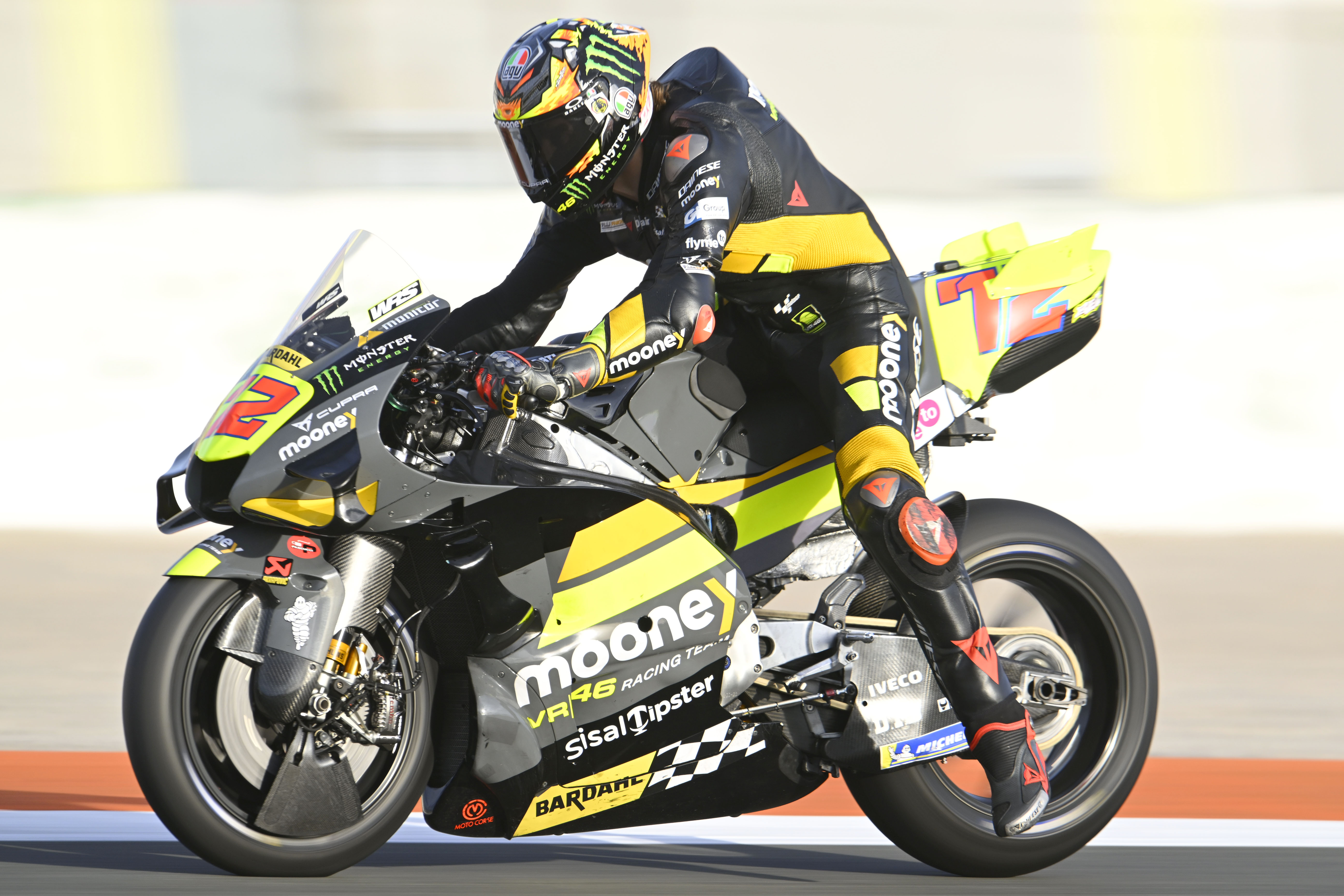 Marco Bezzecchi VR46 Ducati Valencia test MotoGP